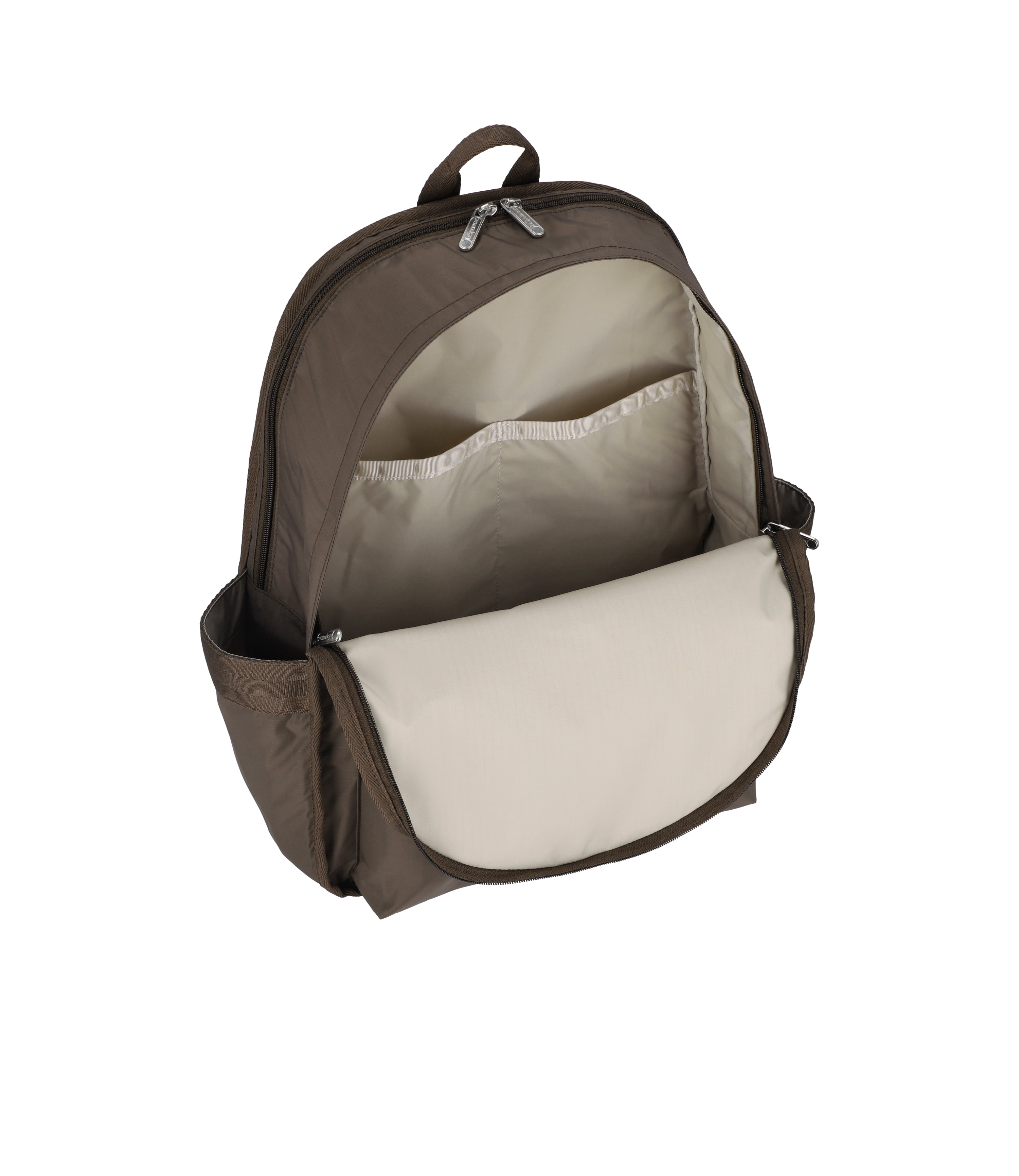 Route Backpack - Dark Chocolate solid – LeSportsac