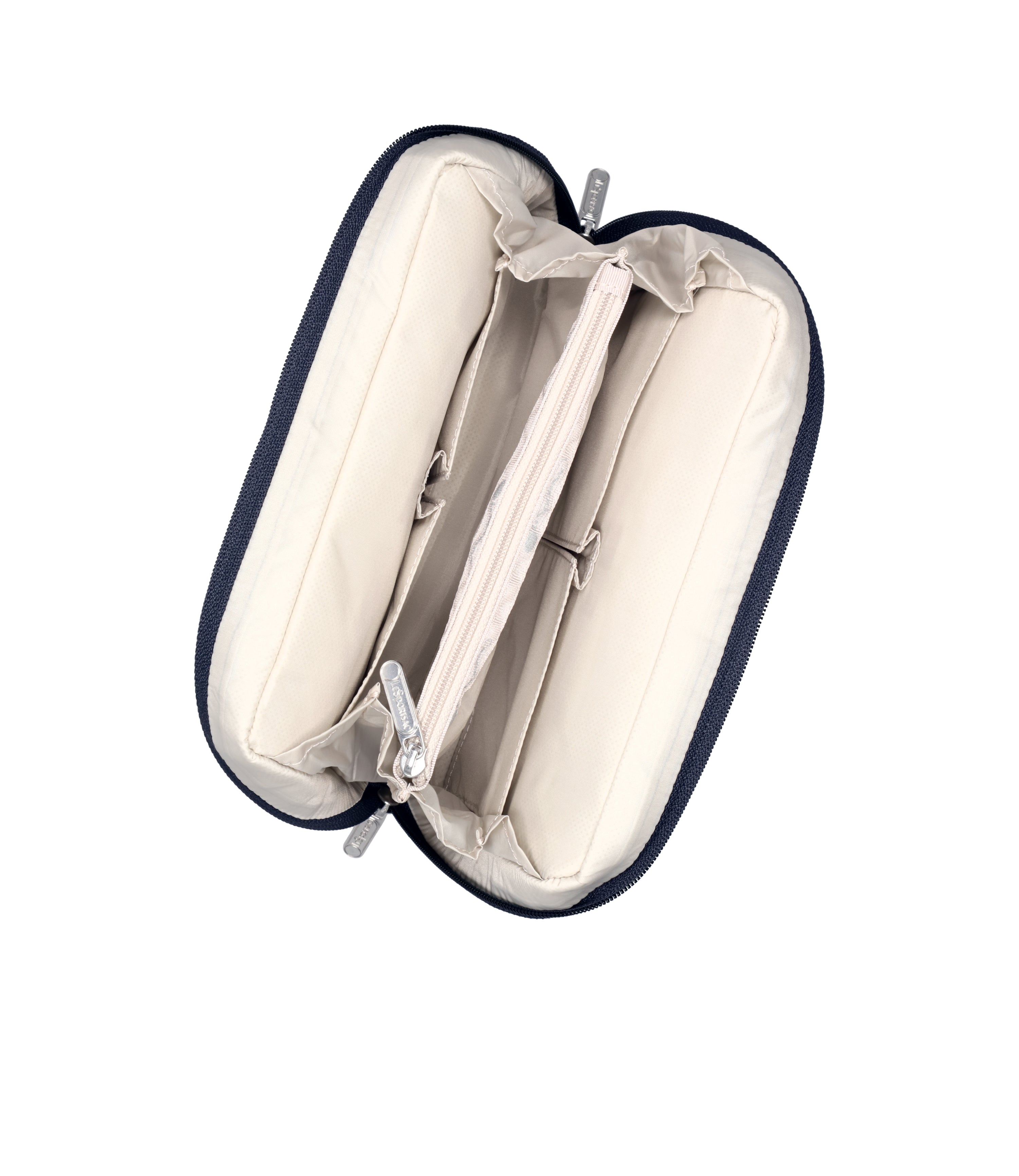 ★LeSportsac★ Blue Tartan Tech Organizer 3819U298 3819U298 Navy Blue Tech Organizer Pouch | LeSportsac