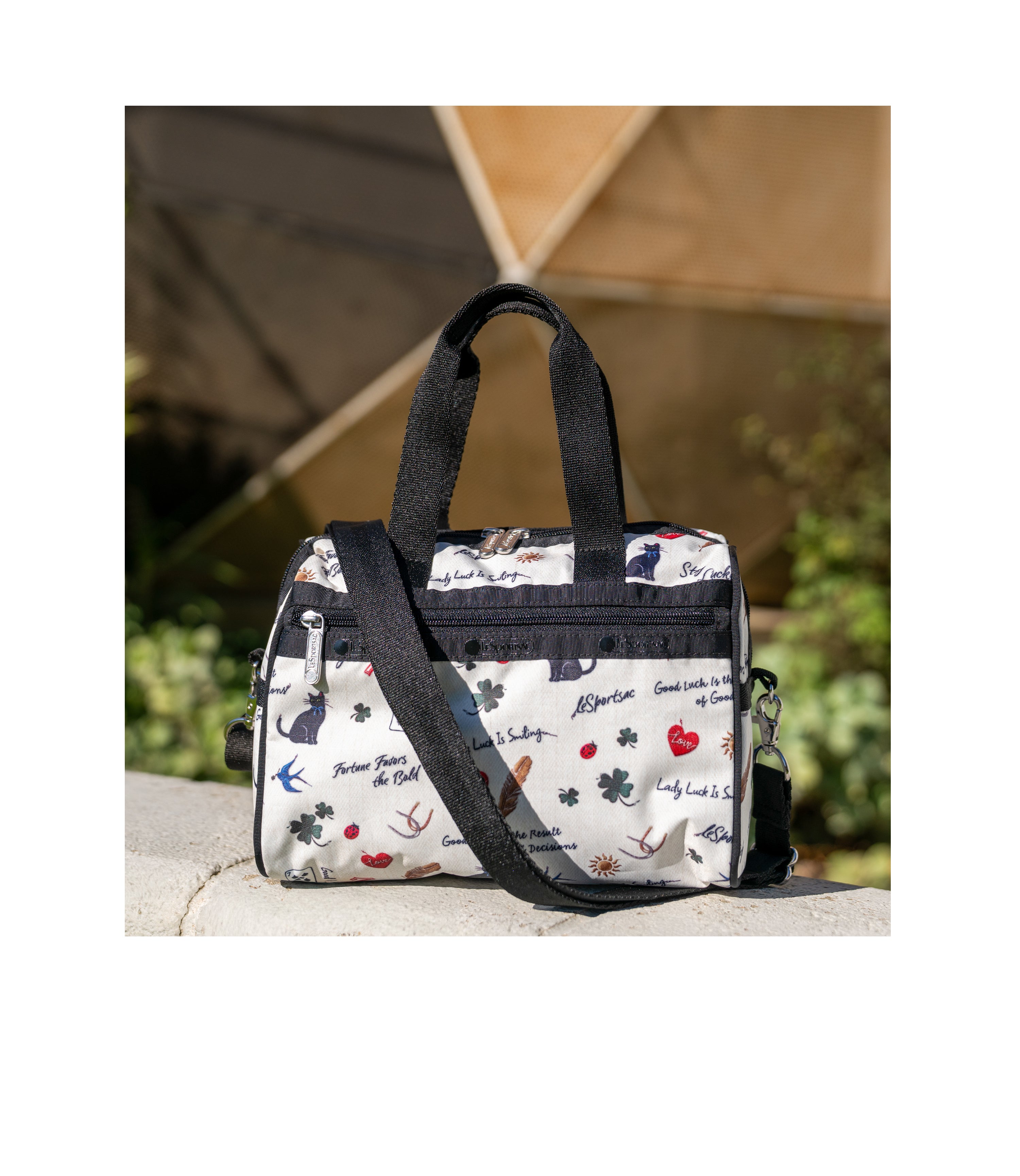 Everyday Small Satchel - Happy Wishes print – LeSportsac