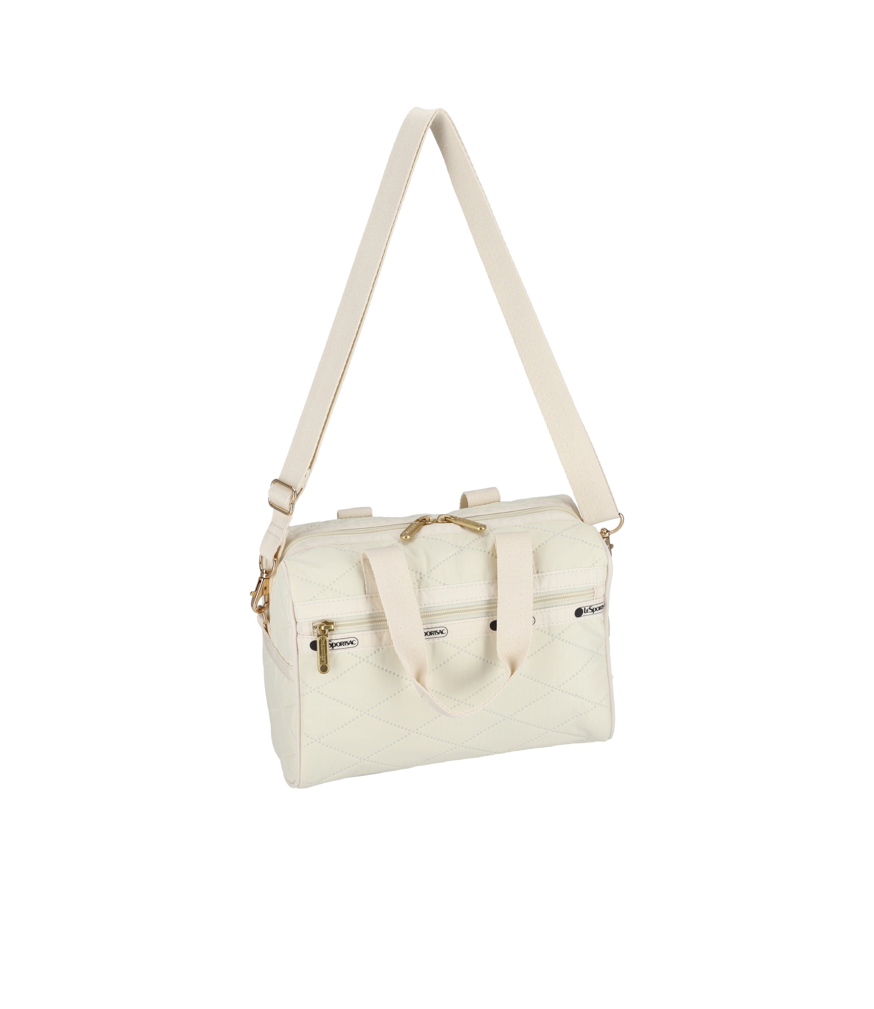 Everyday Small Satchel - Sandbar Cross Deboss – LeSportsac Everyday Small Satchel - Sandbar Cross Deboss – LeSportsac