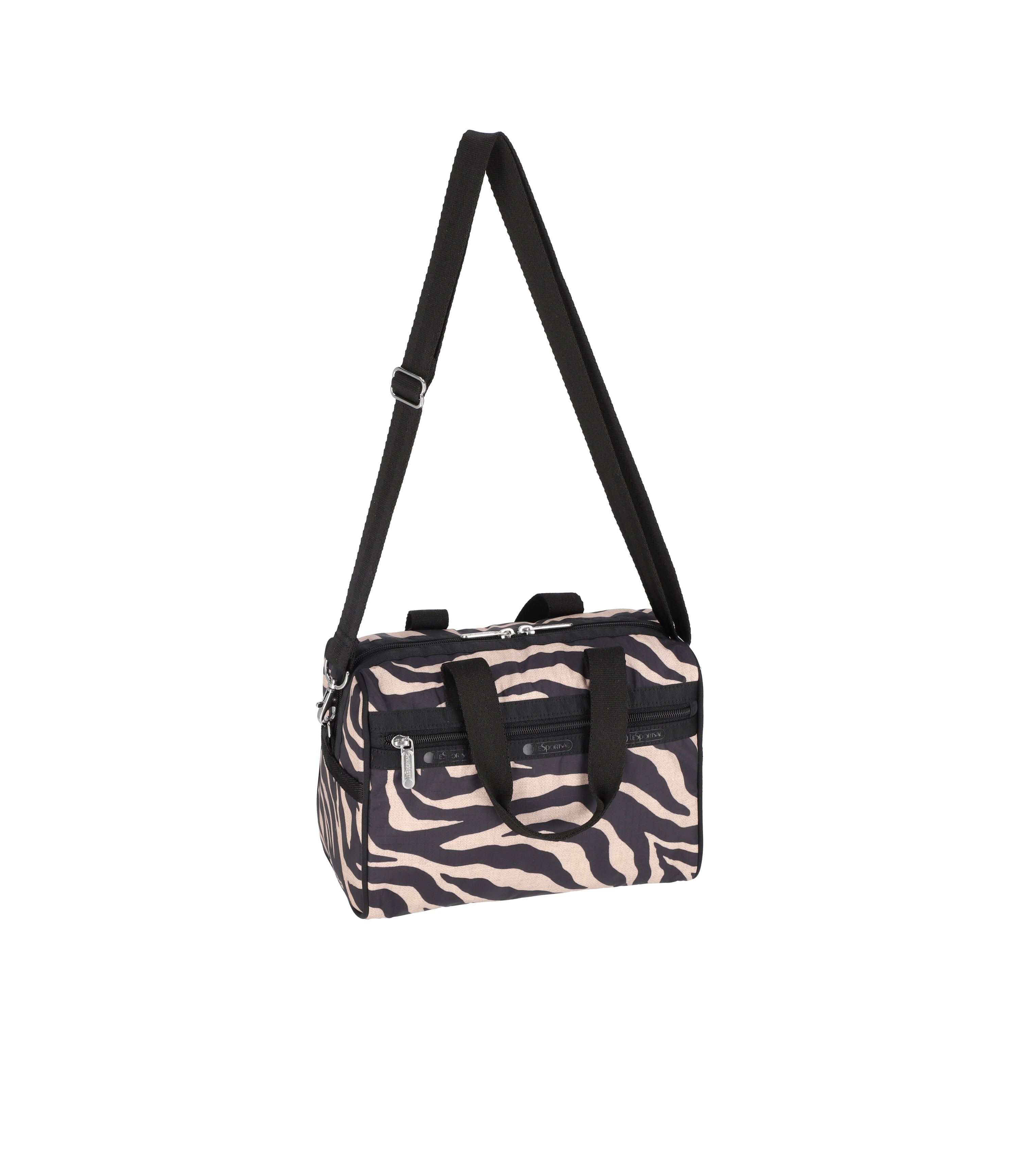 Everyday Small Satchel - Raffia Zebra print – LeSportsac