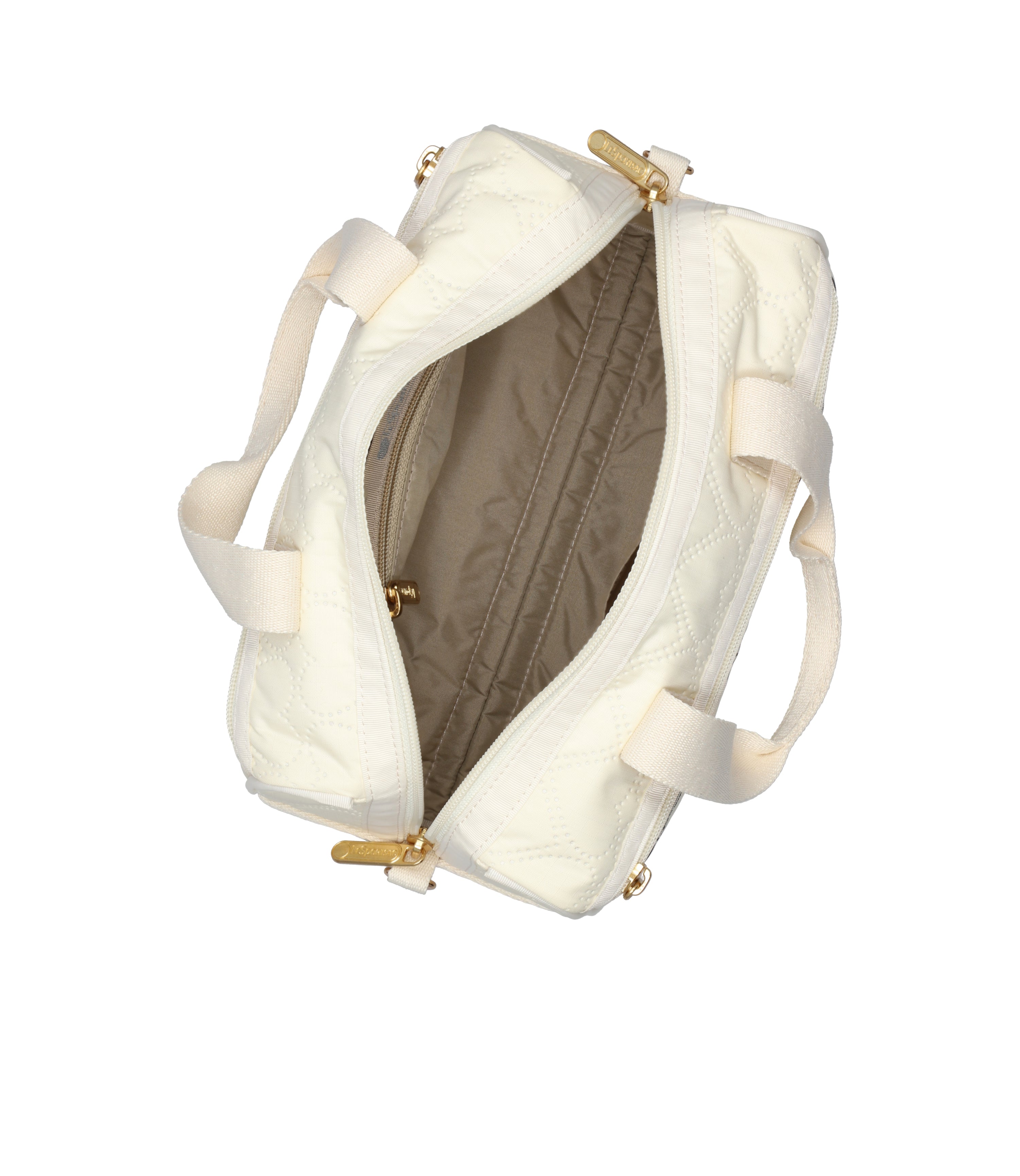 Everyday Small Satchel - Ecru Heart Deboss – LeSportsac
