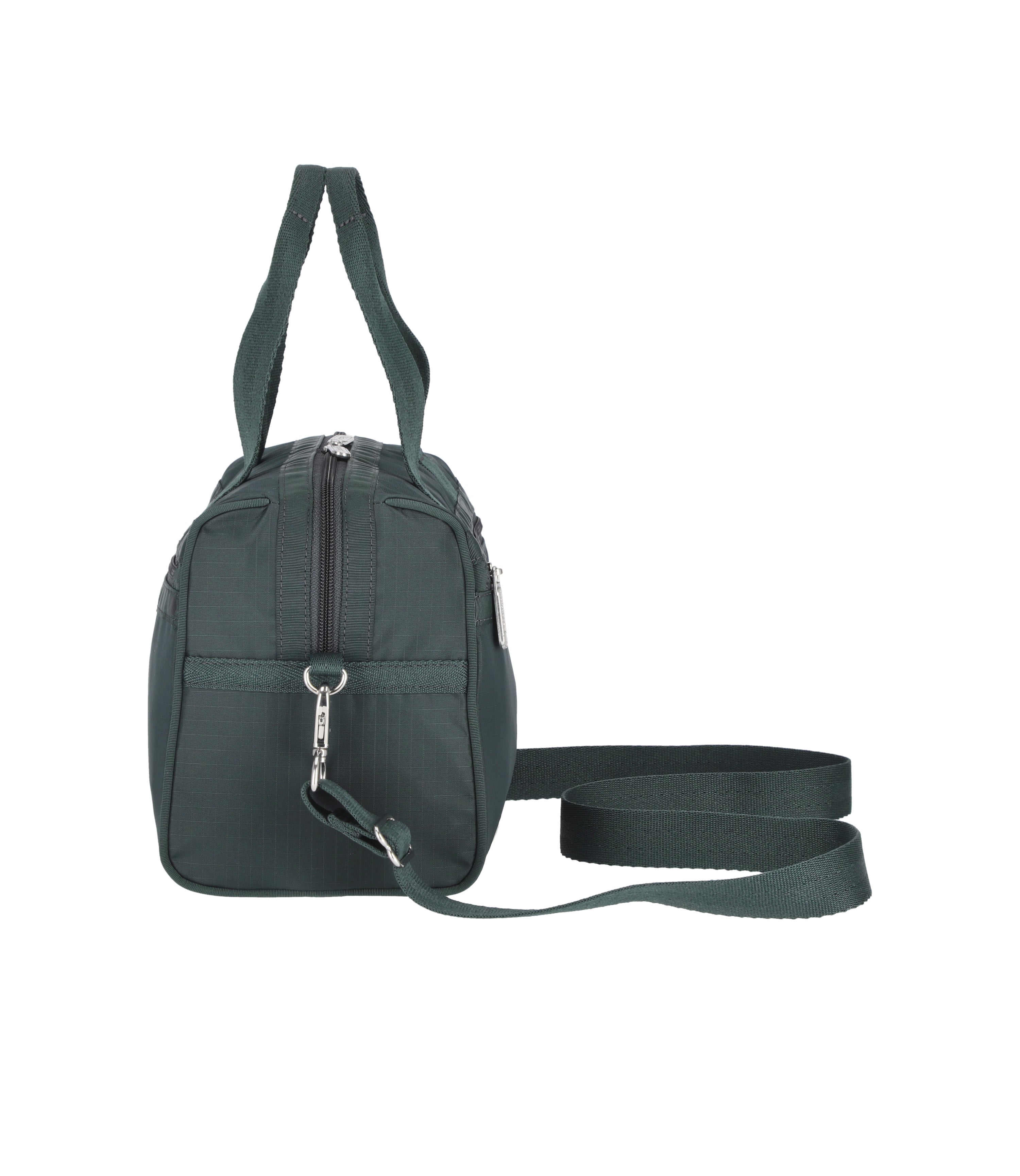 Everyday Small Satchel - Midnight Green solid – LeSportsac