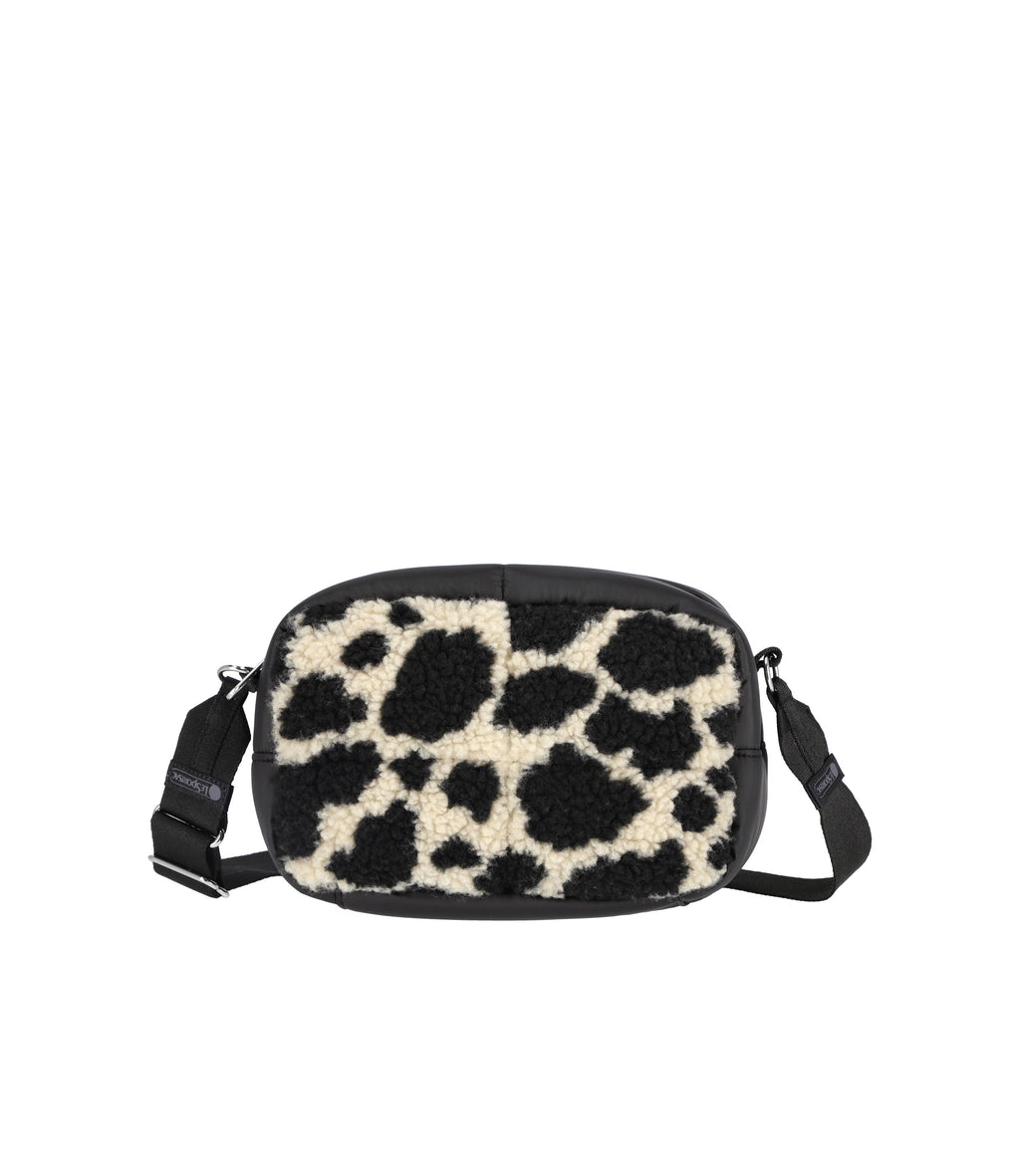 Puffy Sherpa Cube Crossbody - 28375497801776