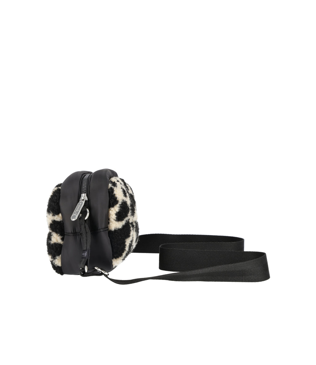Puffy Sherpa Cube Crossbody - 28375497900080