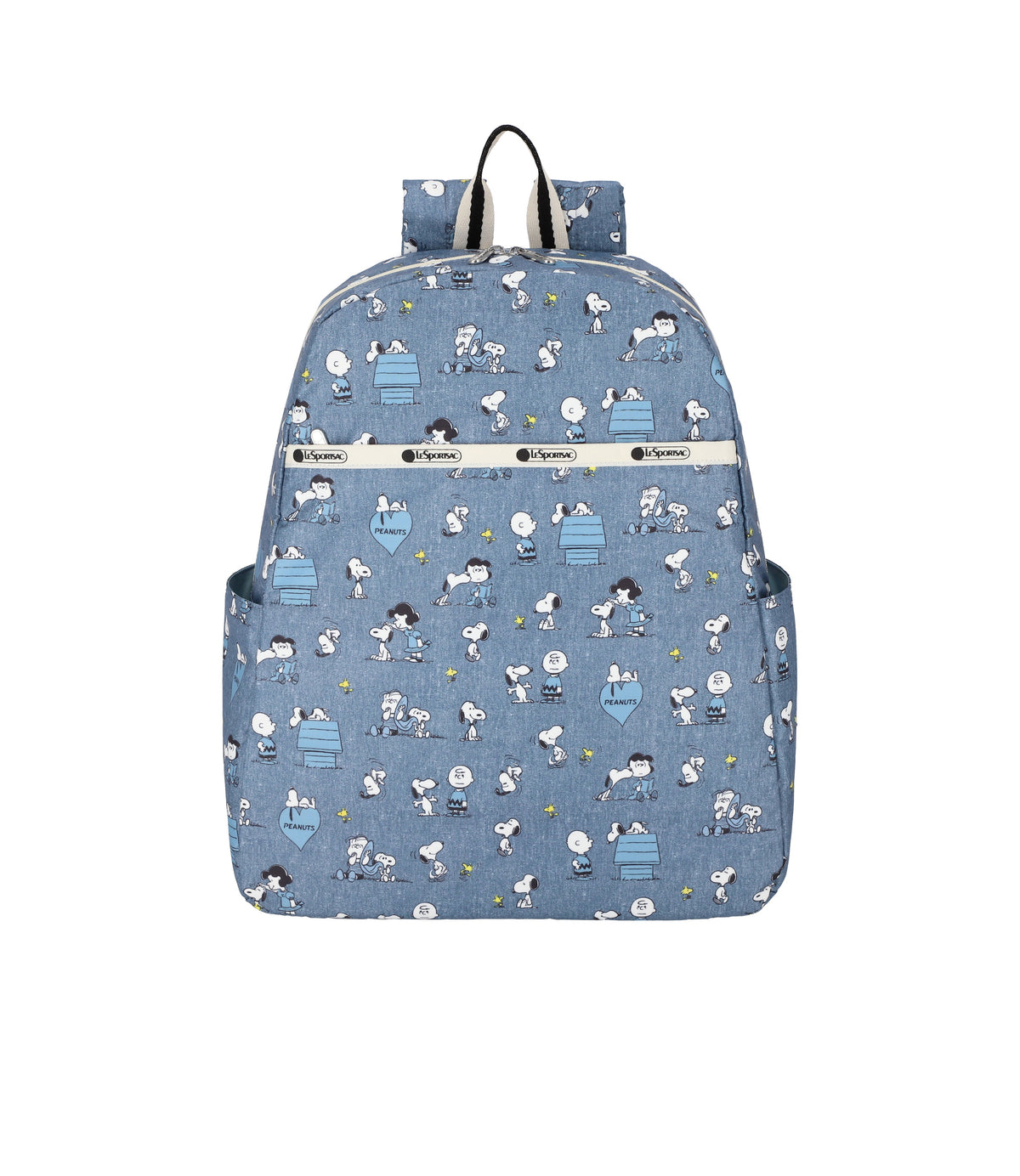 Lesportsac Peanuts Snoopy Backpack Woodstock Voyager Rucksack Chalkboard Bag Y2K LeSportsac main image 2