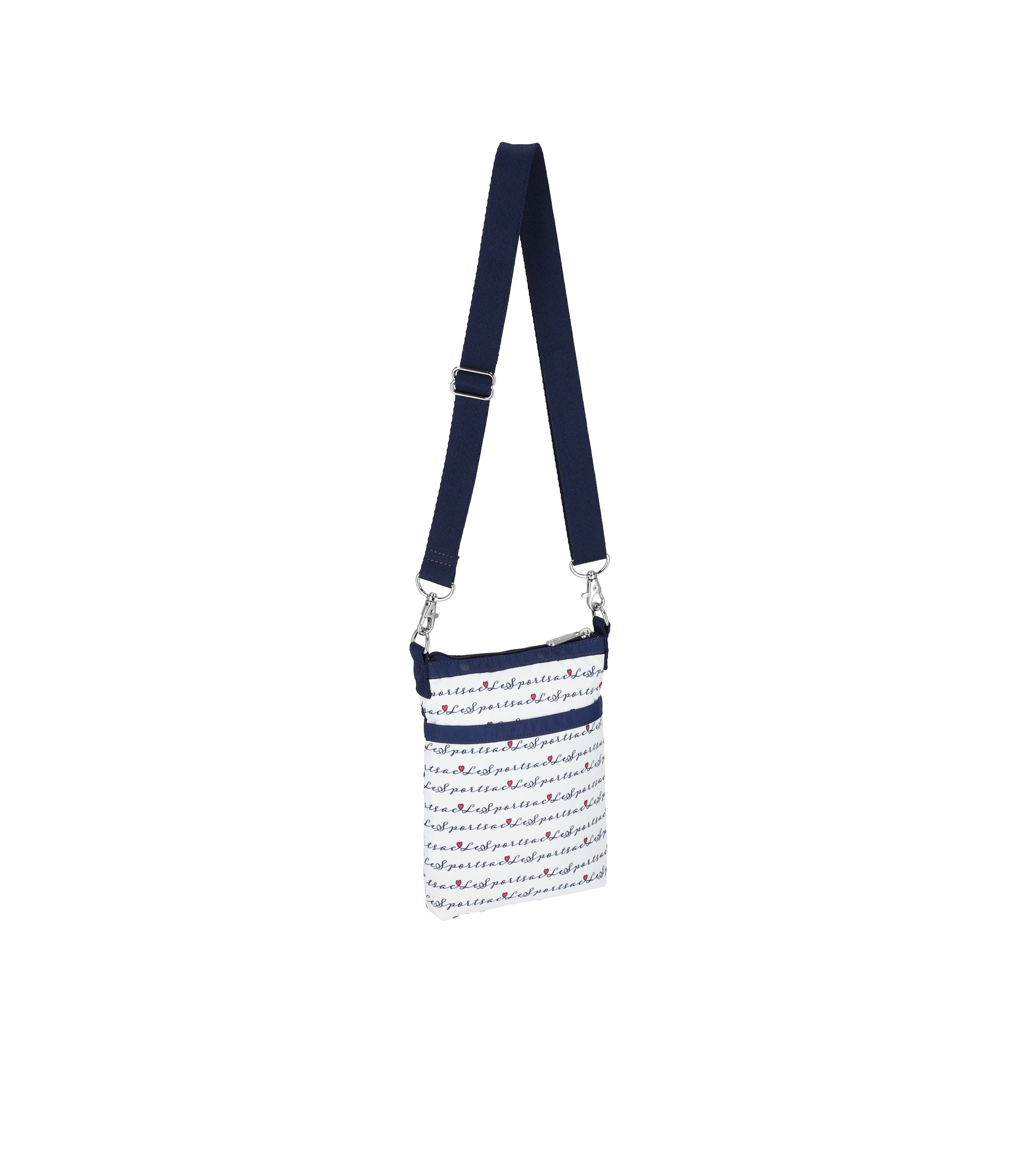 3-Zip Crossbody - Marine Logo Border print – LeSportsac