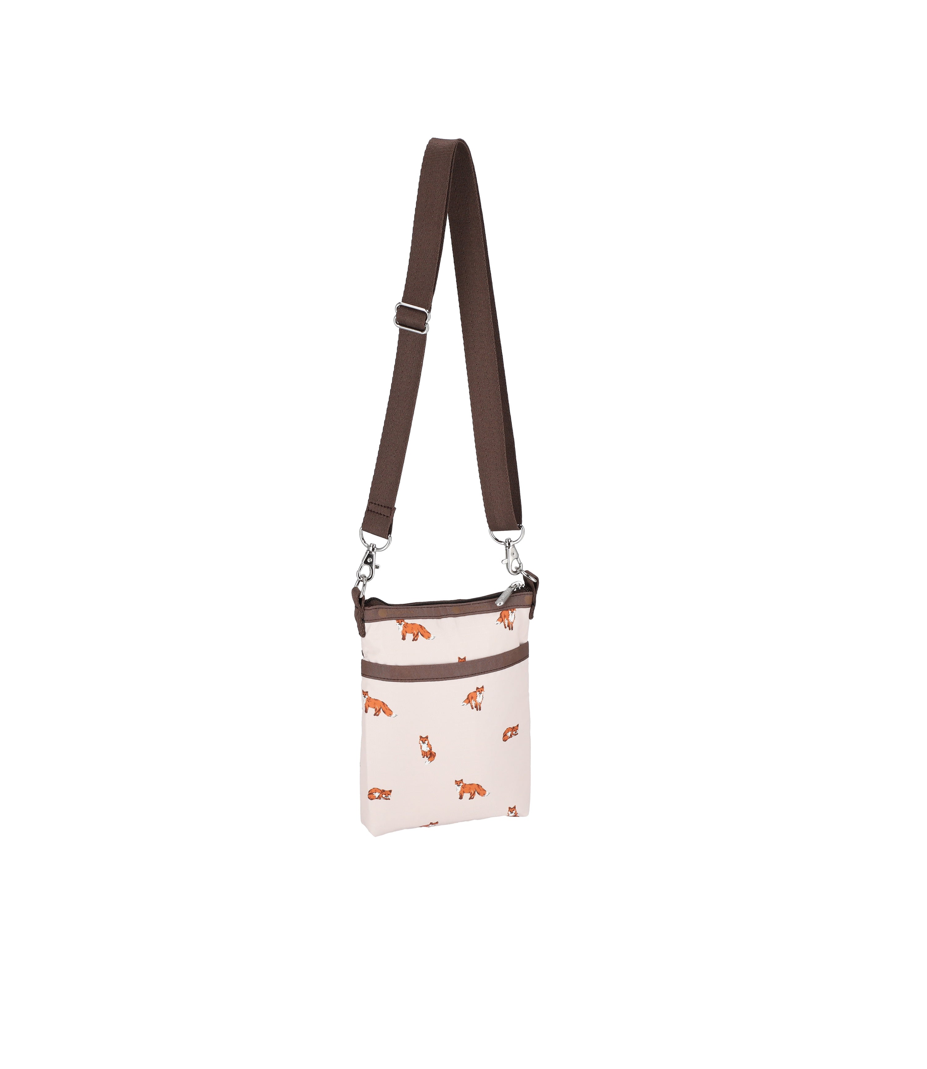 3-Zip Crossbody - Dashing Foxes print – LeSportsac