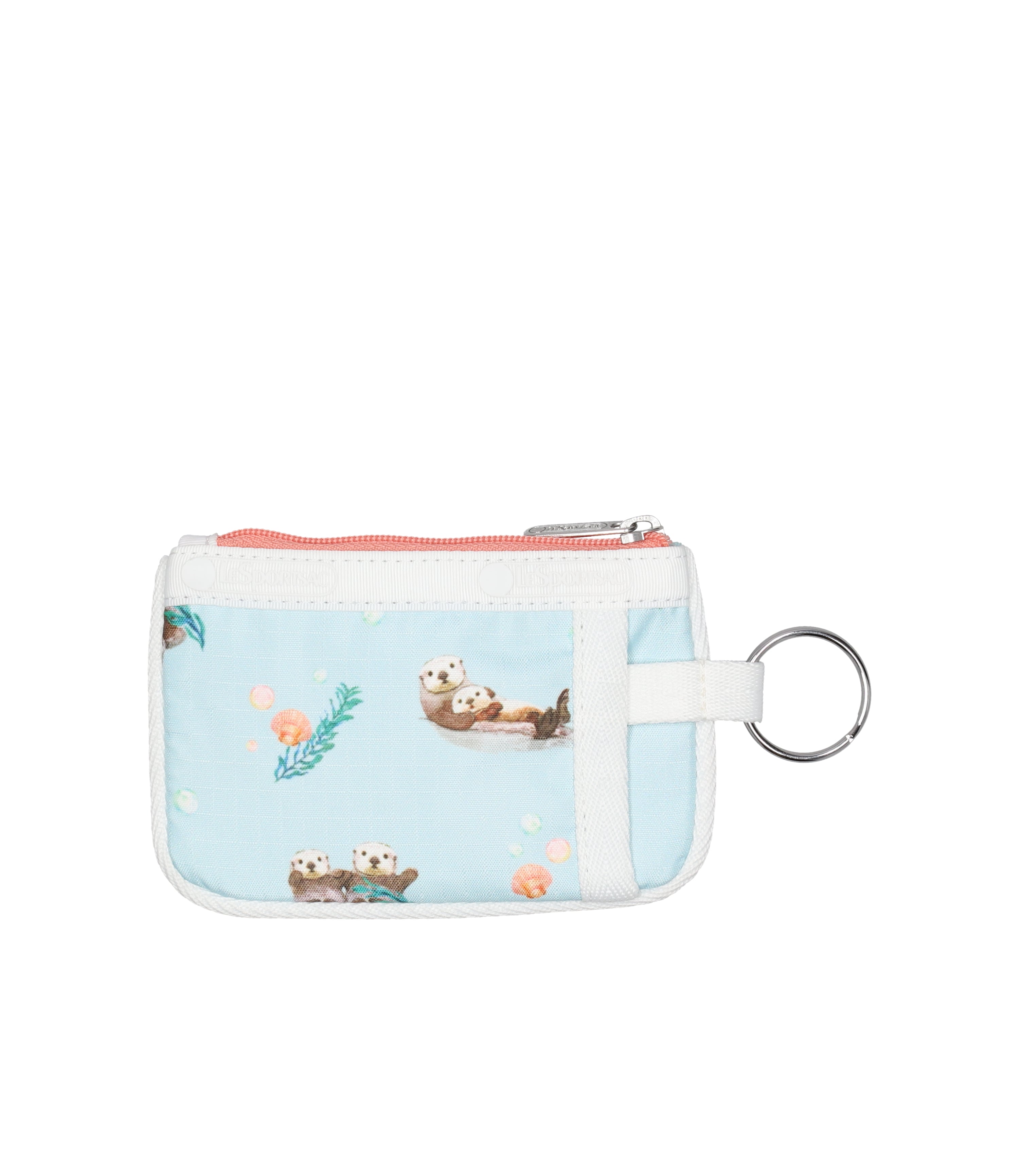 Key Card Holder - Floating Sea Otters print – LeSportsac