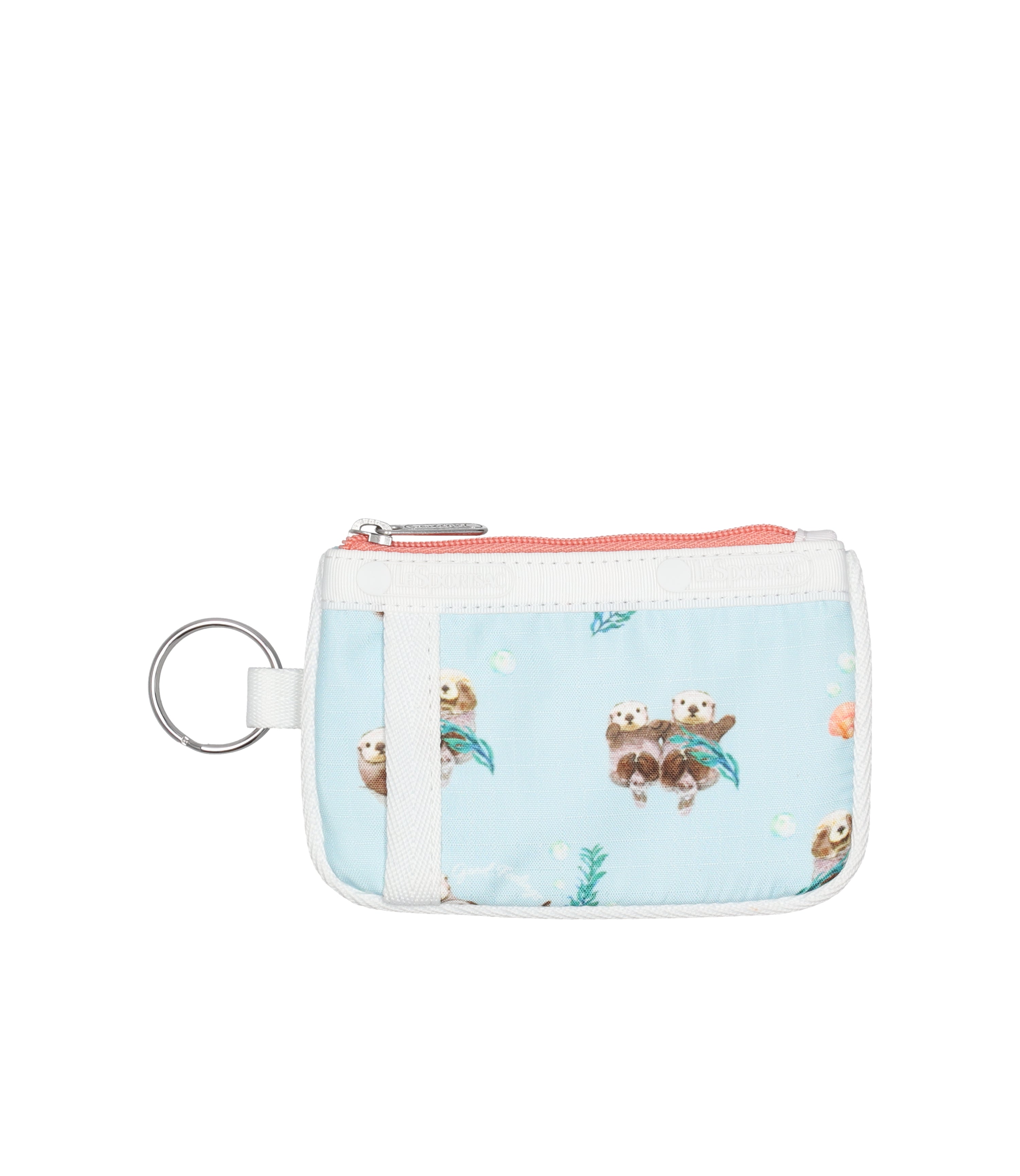 Key Card Holder - Floating Sea Otters print – LeSportsac