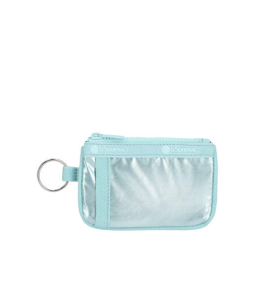 Key Card Holder - Aqua Blue Shine – LeSportsac