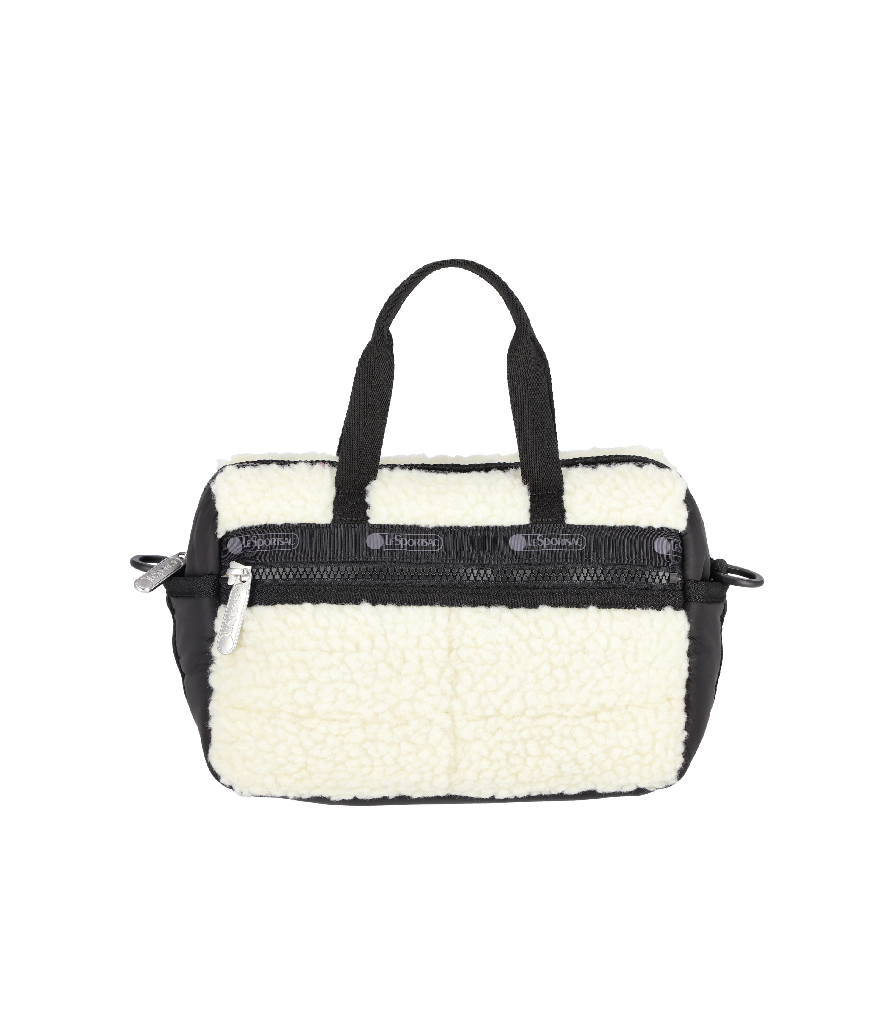 Puffy Sherpa Mini Duffel - Cream Sherpa – LeSportsac