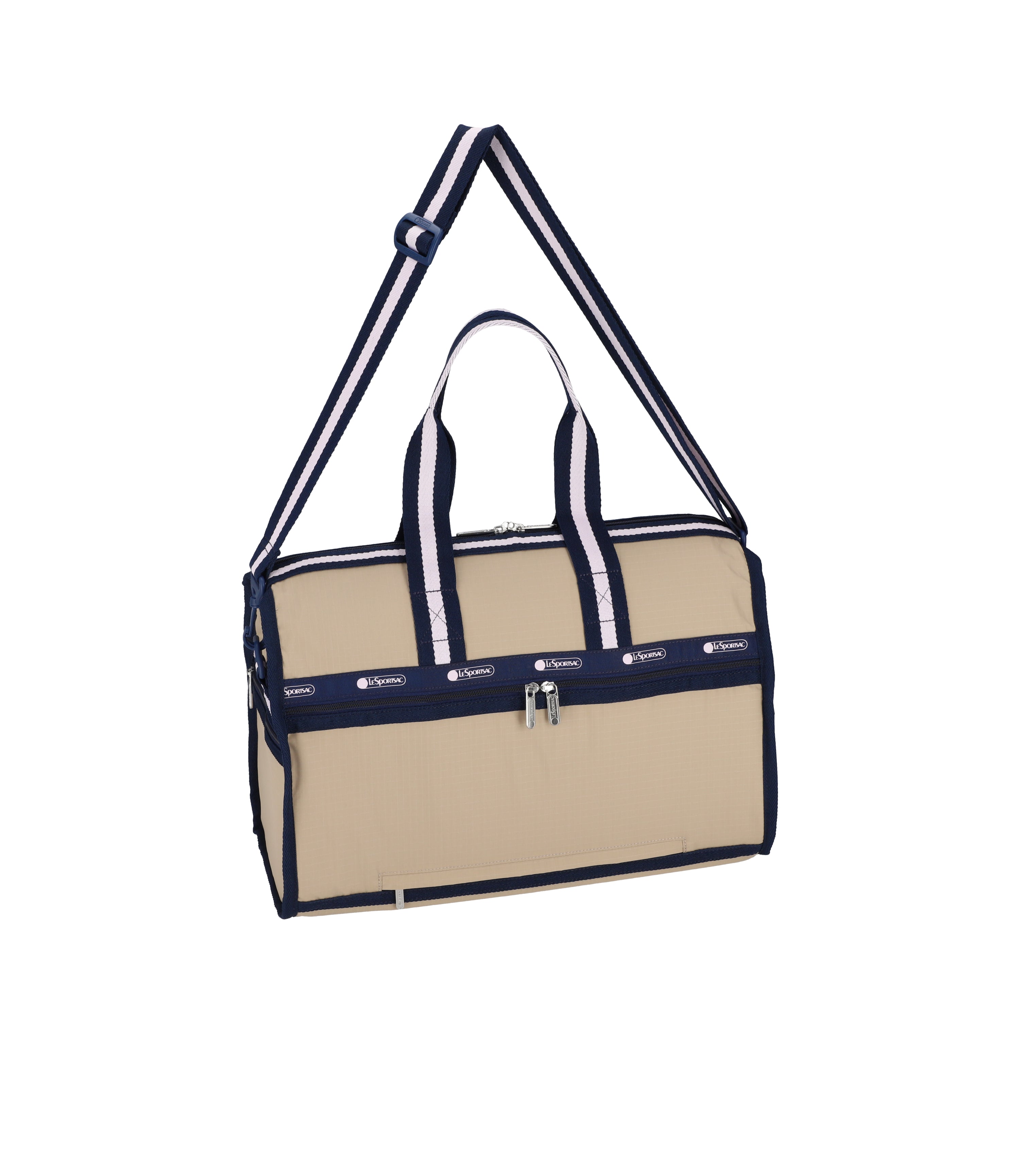 Deluxe Medium Weekender - Spectator Bone/Navy – LeSportsac