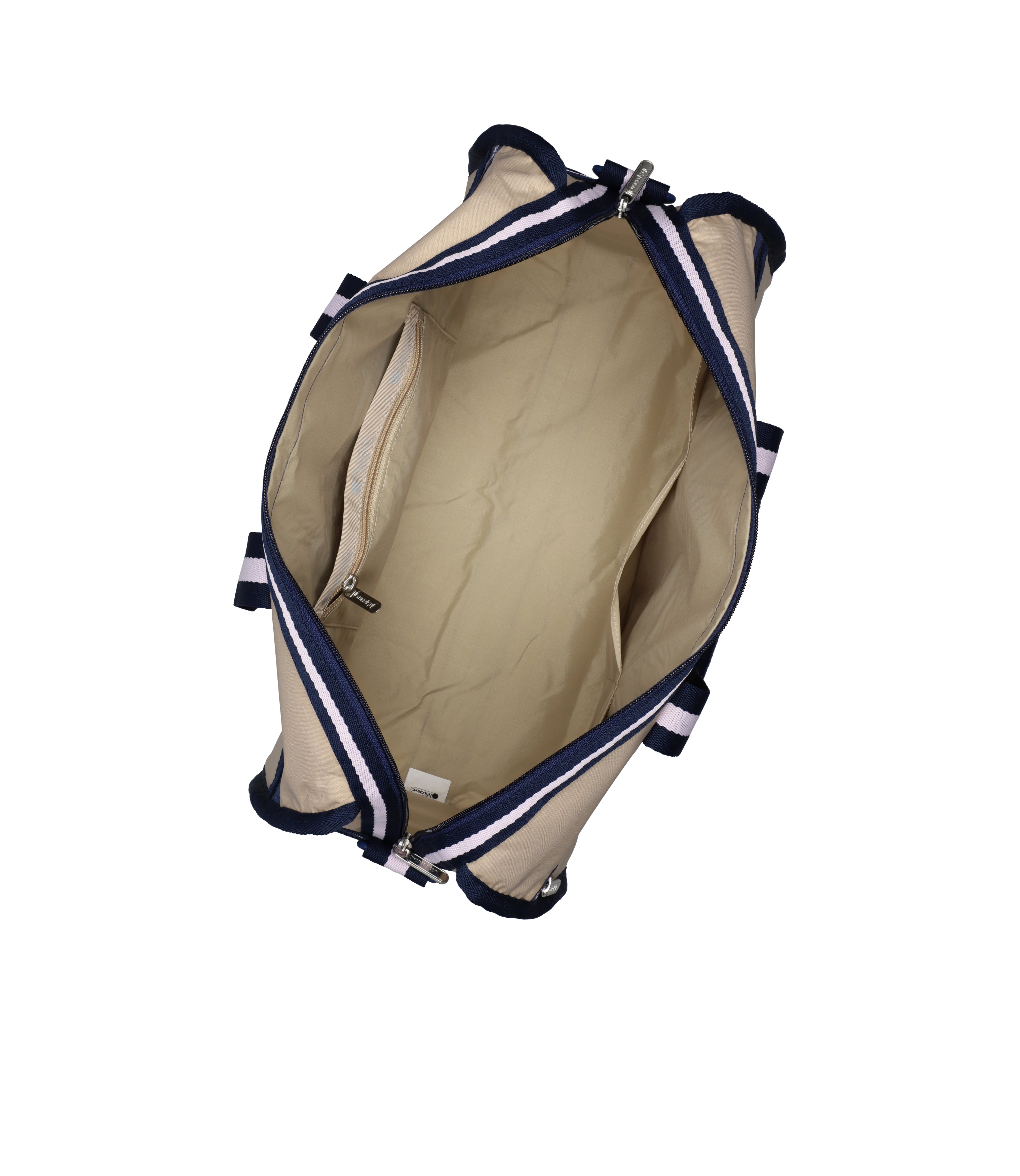 Deluxe Medium Weekender - Spectator Bone/Navy – LeSportsac