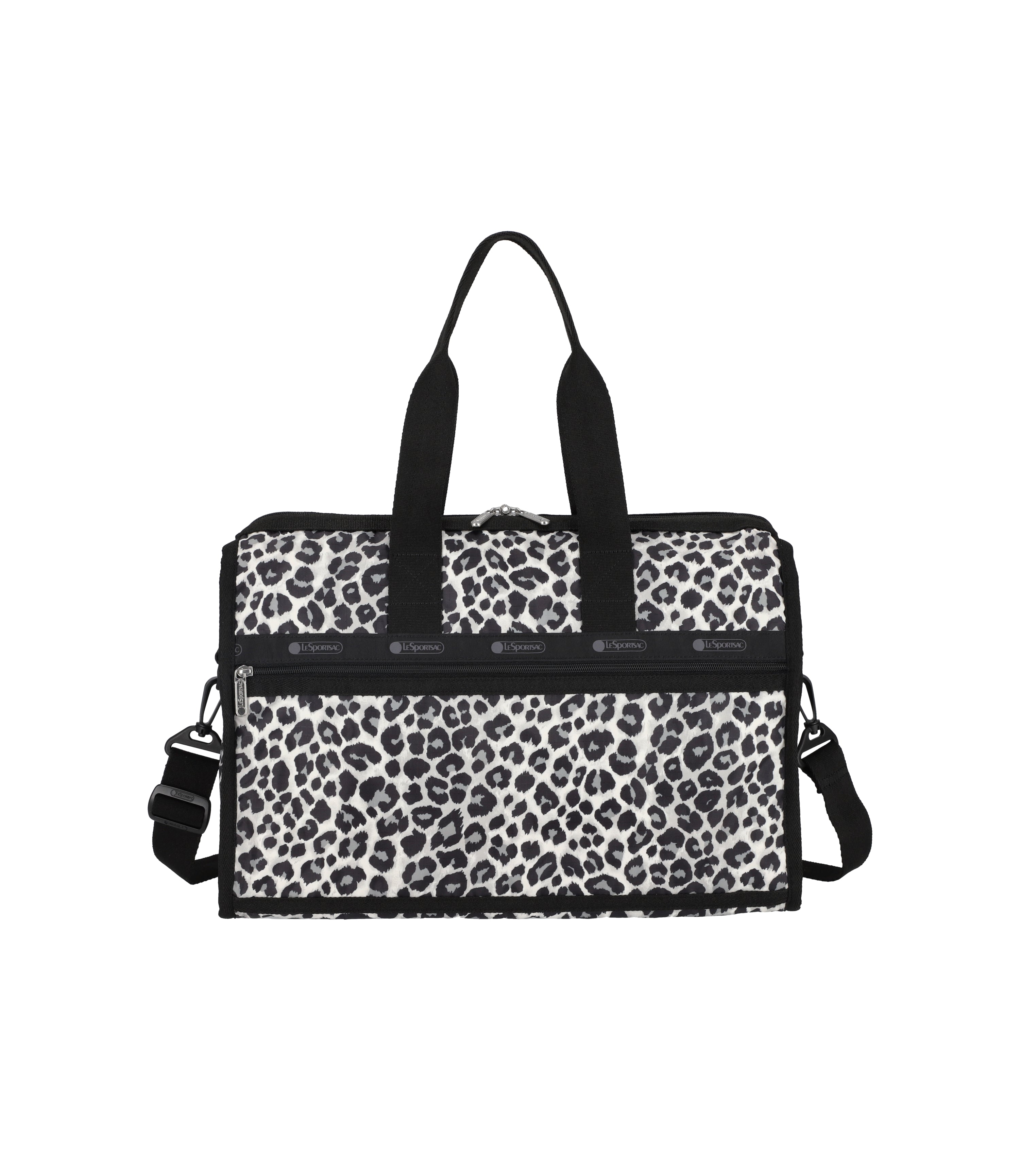 Neutral Leopard Print Medium Weekender | LeSportsac