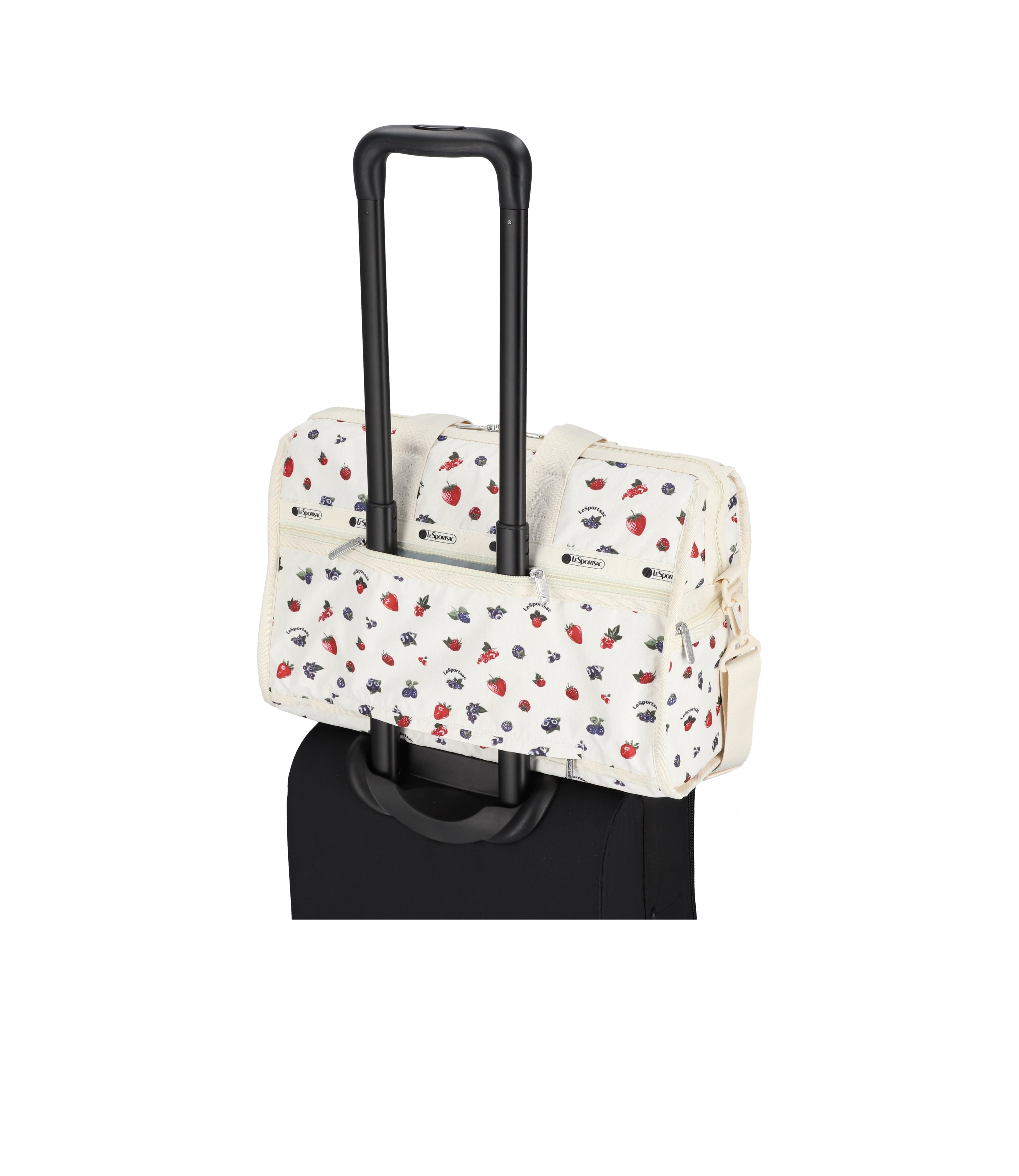 Deluxe Medium Weekender - Berry Mellow print – LeSportsac