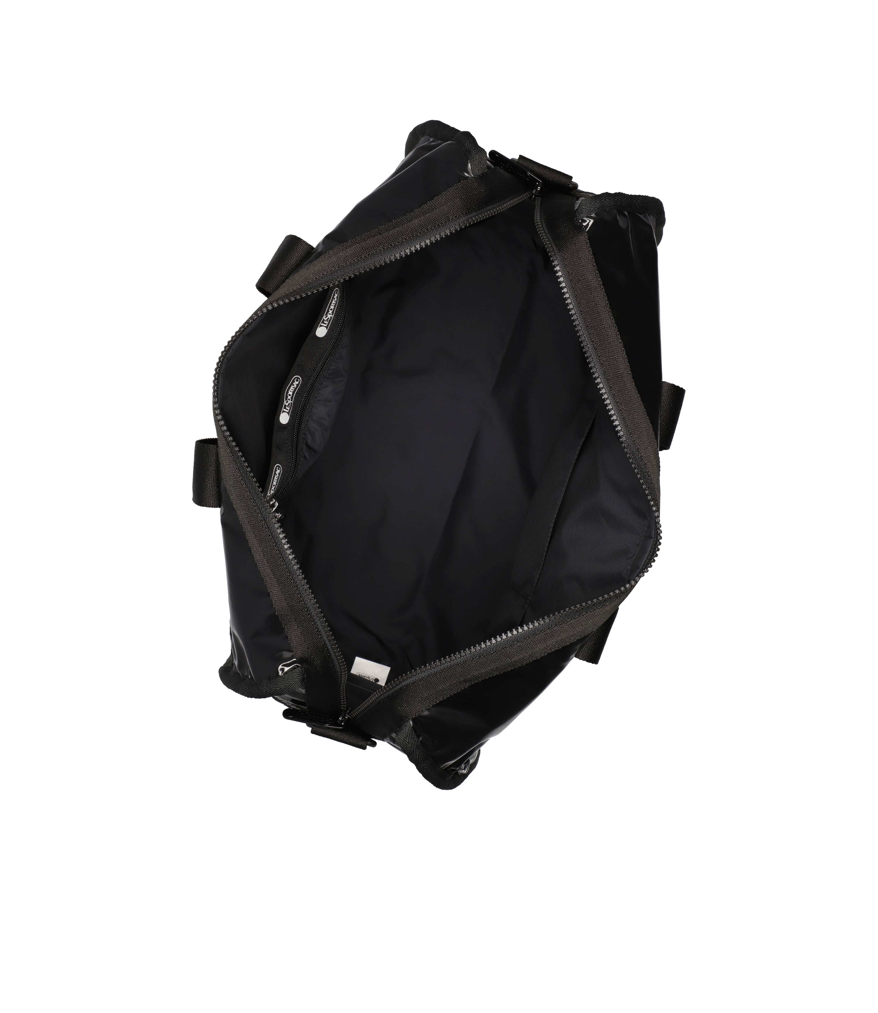 ★LeSportsac★ Black Shine Deluxe Medium Weekender 4318M135 Shiny Black Deluxe Medium Weekender | LeSportsac