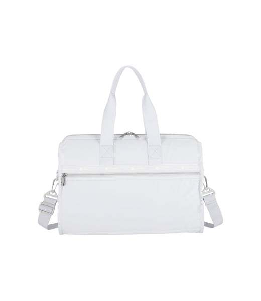 Deluxe Medium Weekender - Pearl Gray solid – LeSportsac