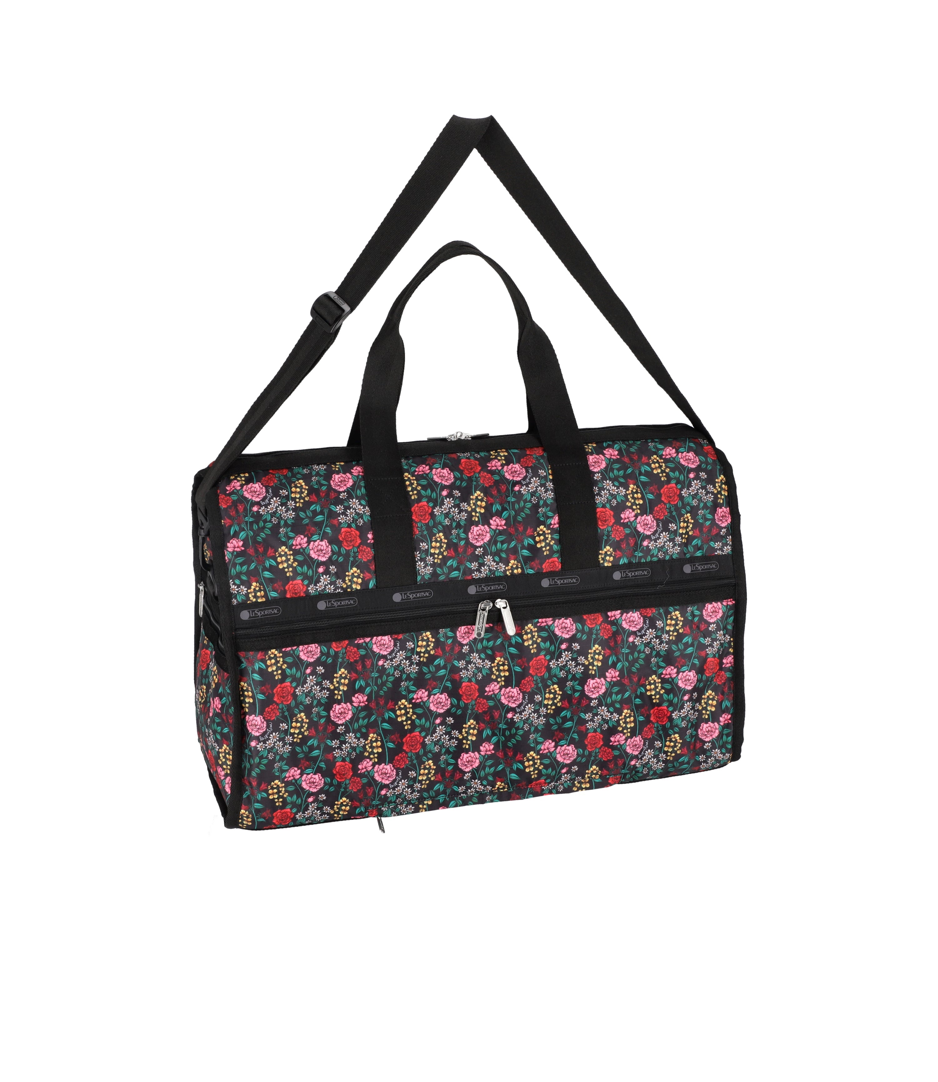 Deluxe Large Weekender - Brilliant Botanical print – LeSportsac