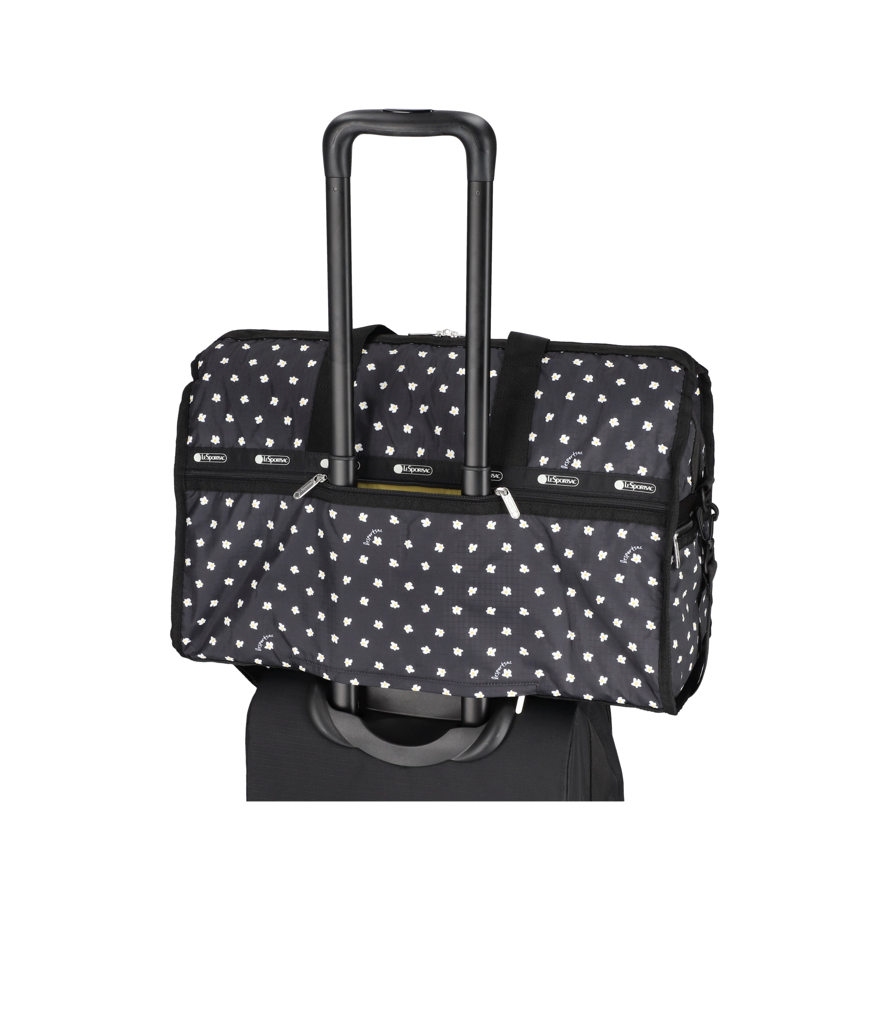 Deluxe Large Weekender - Ditsy Daisy print – LeSportsac