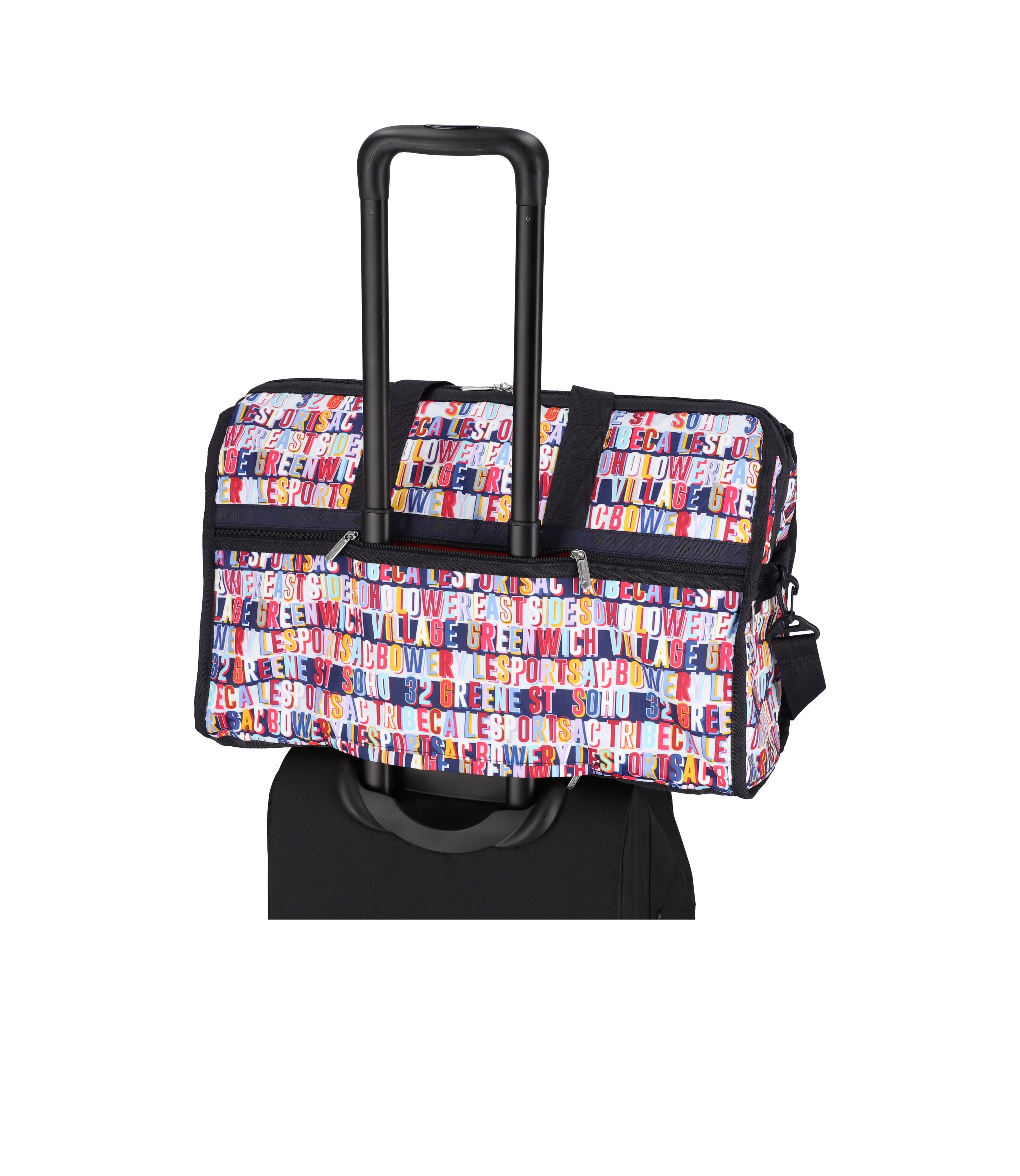 Deluxe Large Weekender - Downtown NYC print – LeSportsac