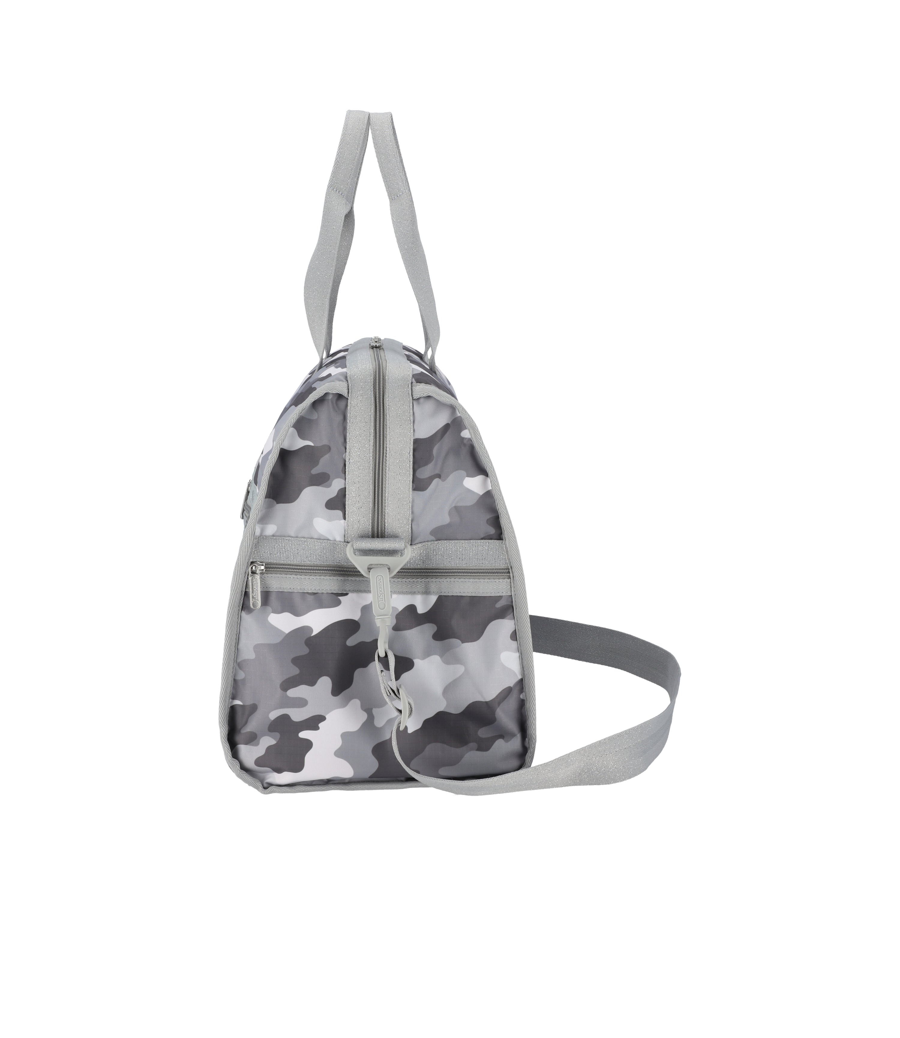 Deluxe Large Weekender - Glimmer Gray Camo print – LeSportsac