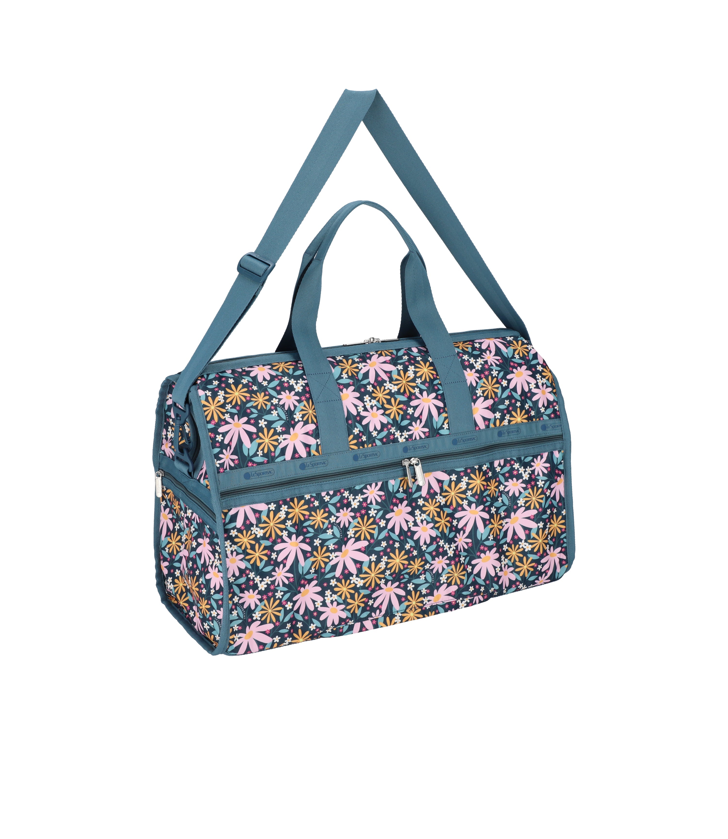 Deluxe Large Weekender - Retro Daisies print – LeSportsac