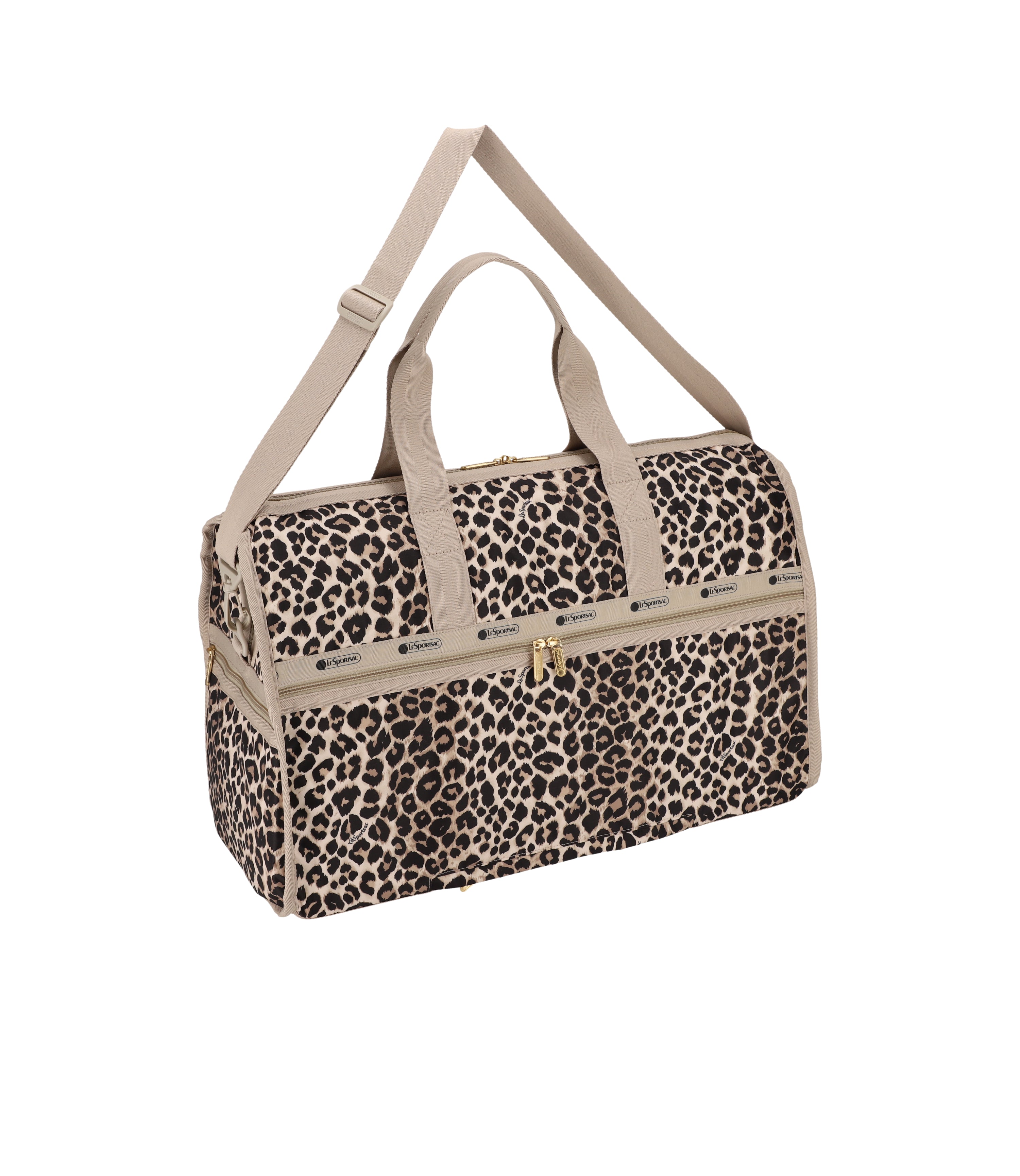 Deluxe Large Weekender - Latte Leopard print – LeSportsac