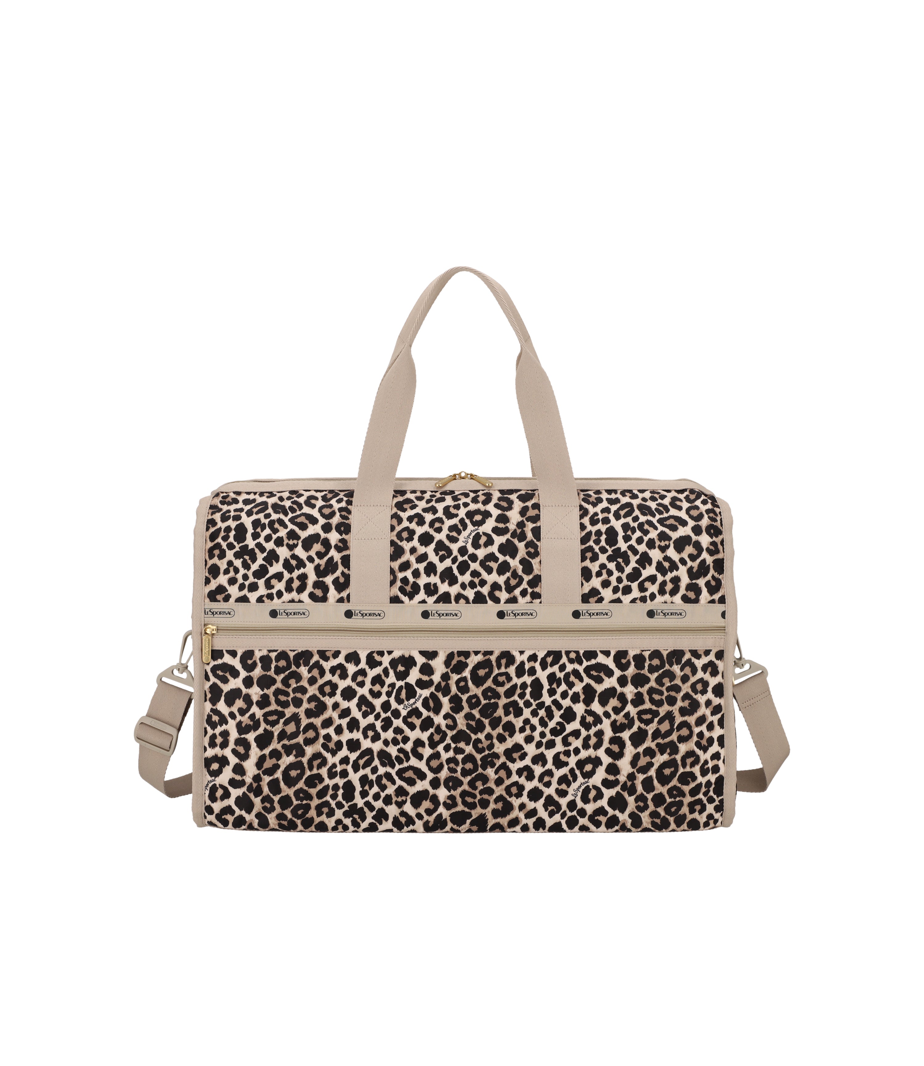 Deluxe Large Weekender - Latte Leopard print – LeSportsac