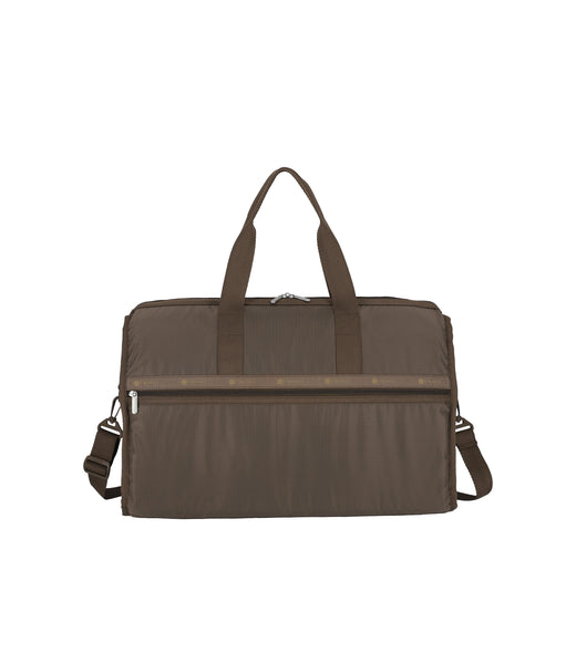 Deluxe Large Weekender - Dark Chocolate solid – LeSportsac