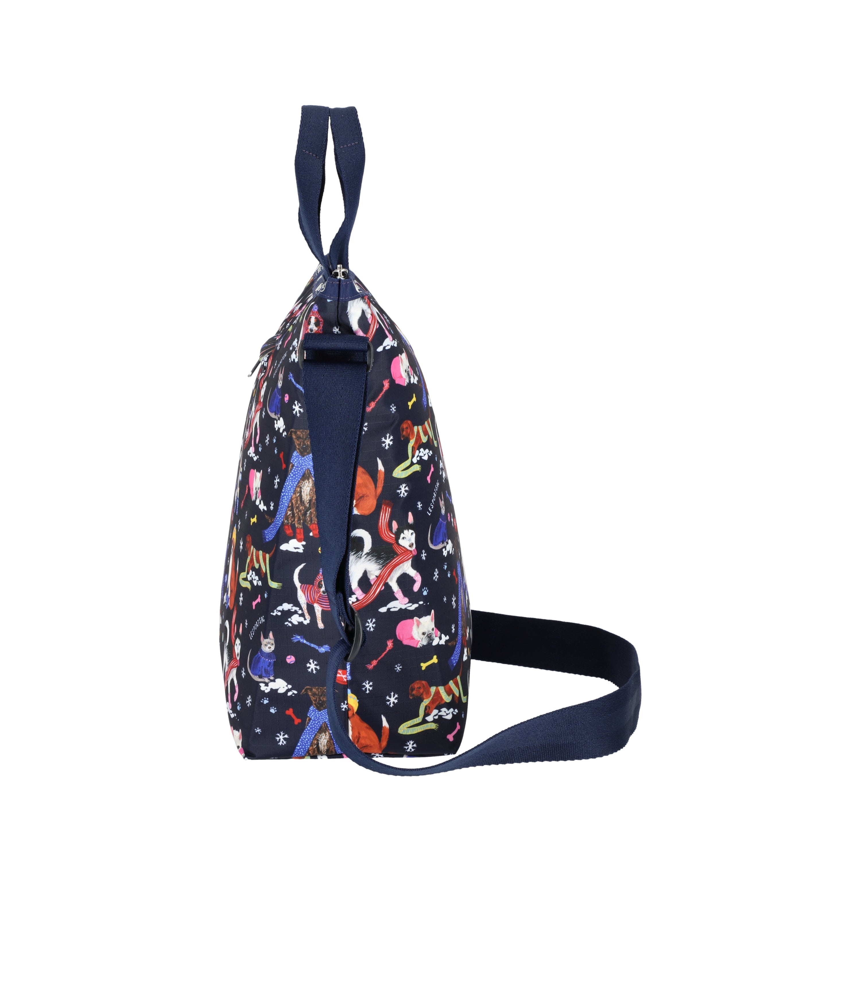 Deluxe Easy Carry Tote - Snowy Pups print – LeSportsac
