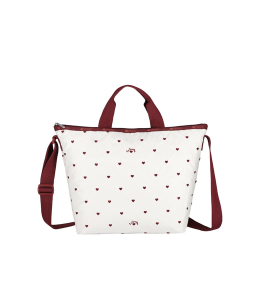 Deluxe Easy Carry Tote - Berry Heart Embroidery – LeSportsac