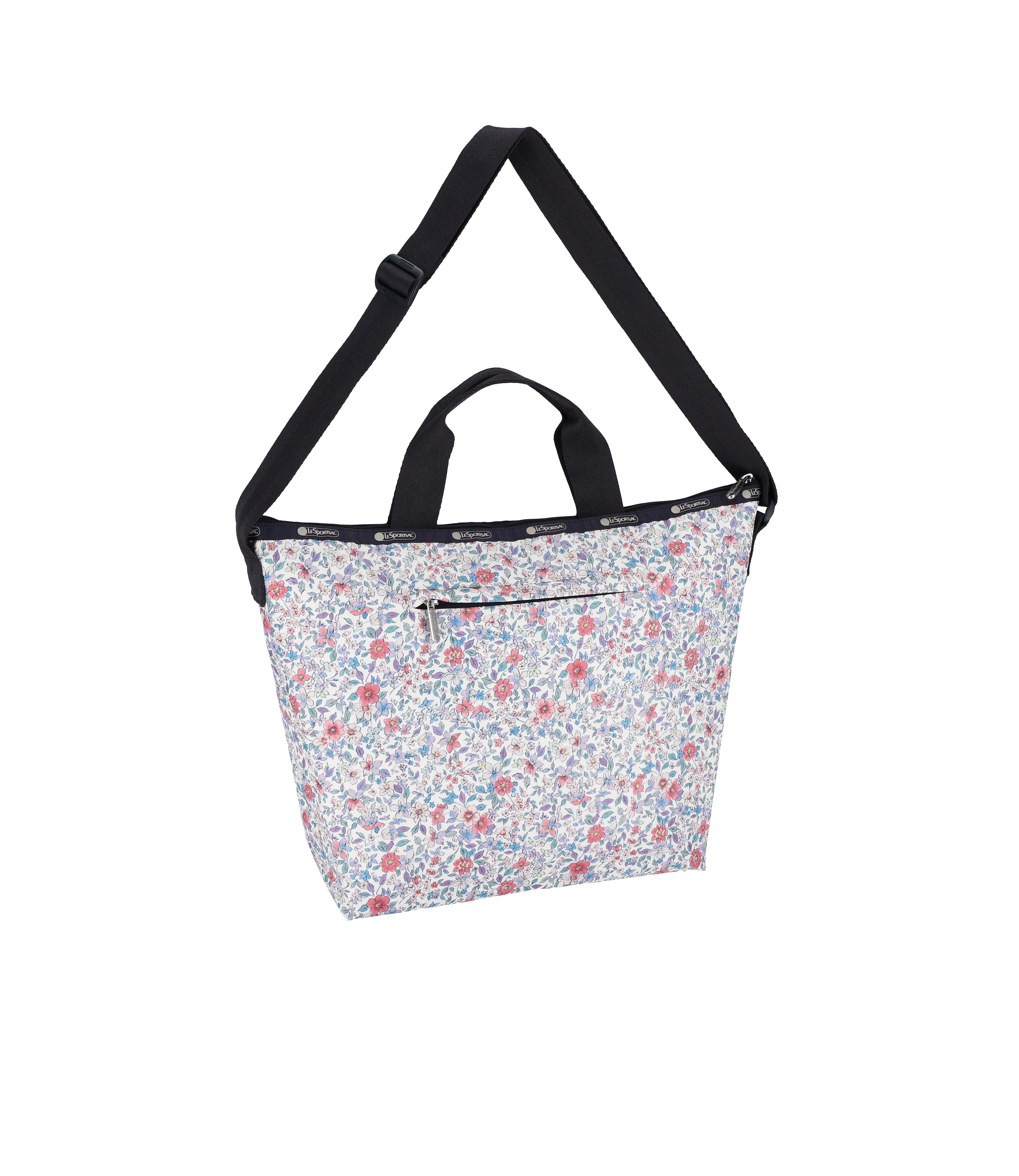 Deluxe Easy Carry Tote - Tapestry Flower print – LeSportsac