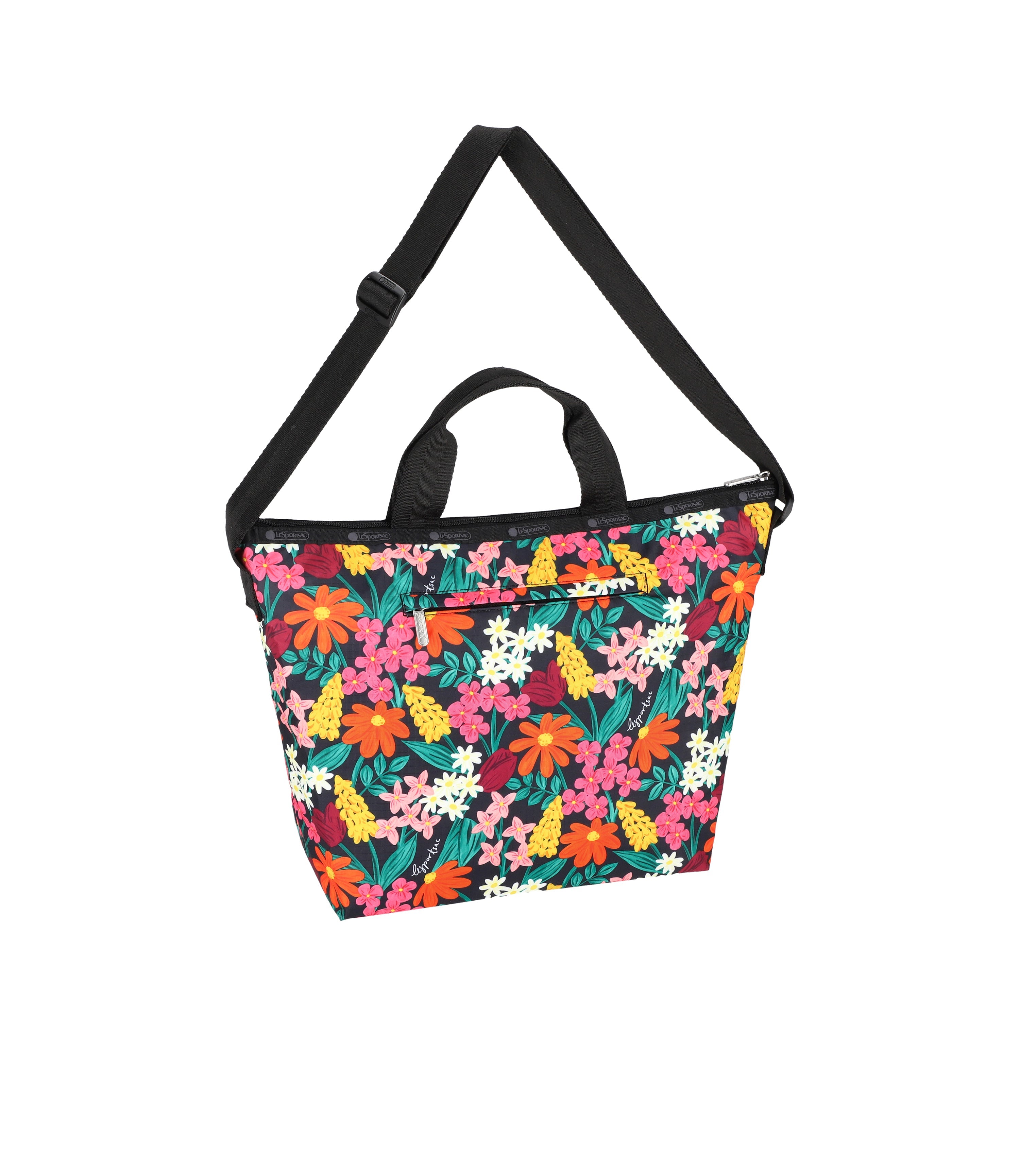 Deluxe Easy Carry Tote - Bright Garden Blooms print – LeSportsac