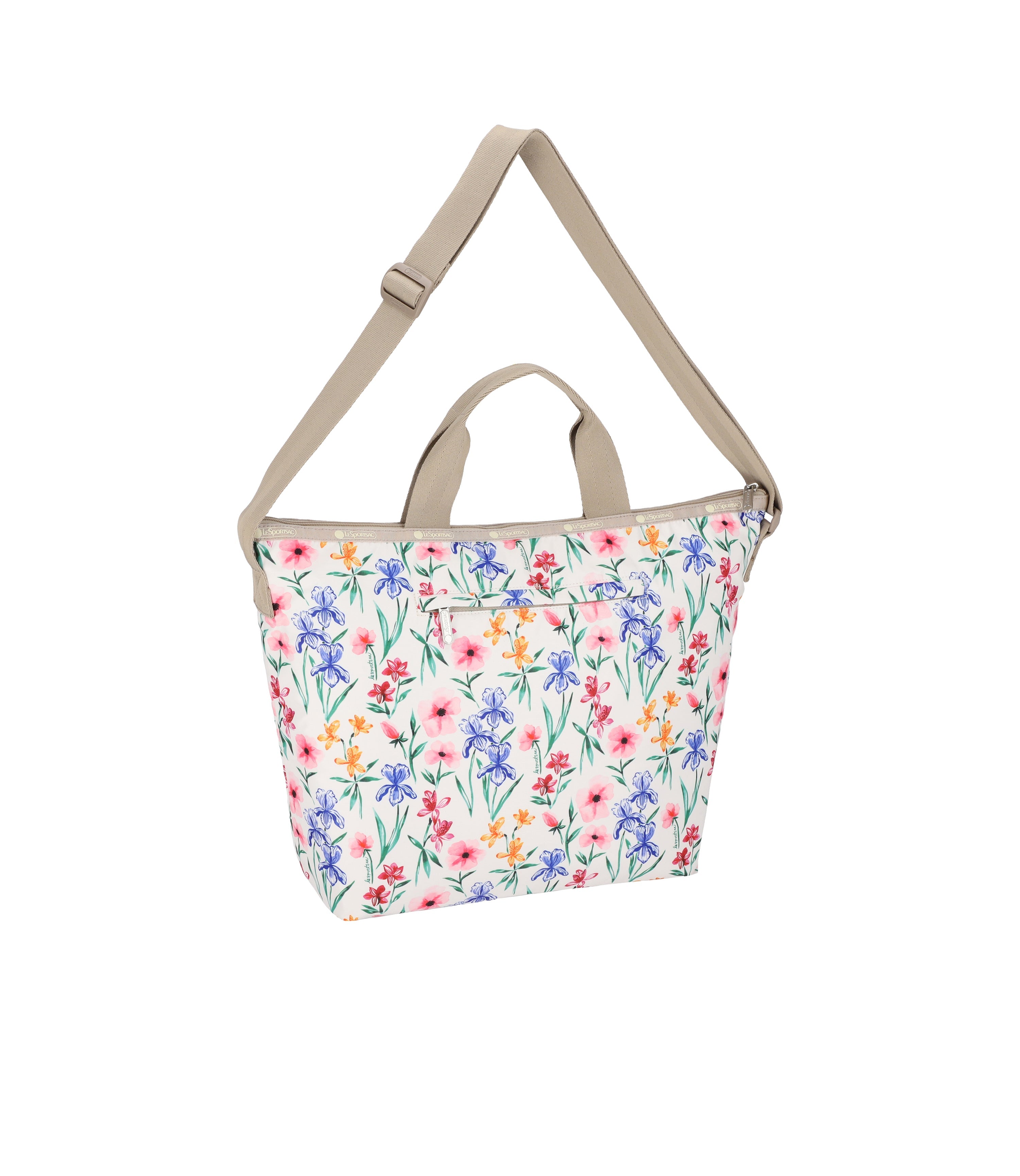 Deluxe Easy Carry Tote - Watercolor Botanical print – LeSportsac