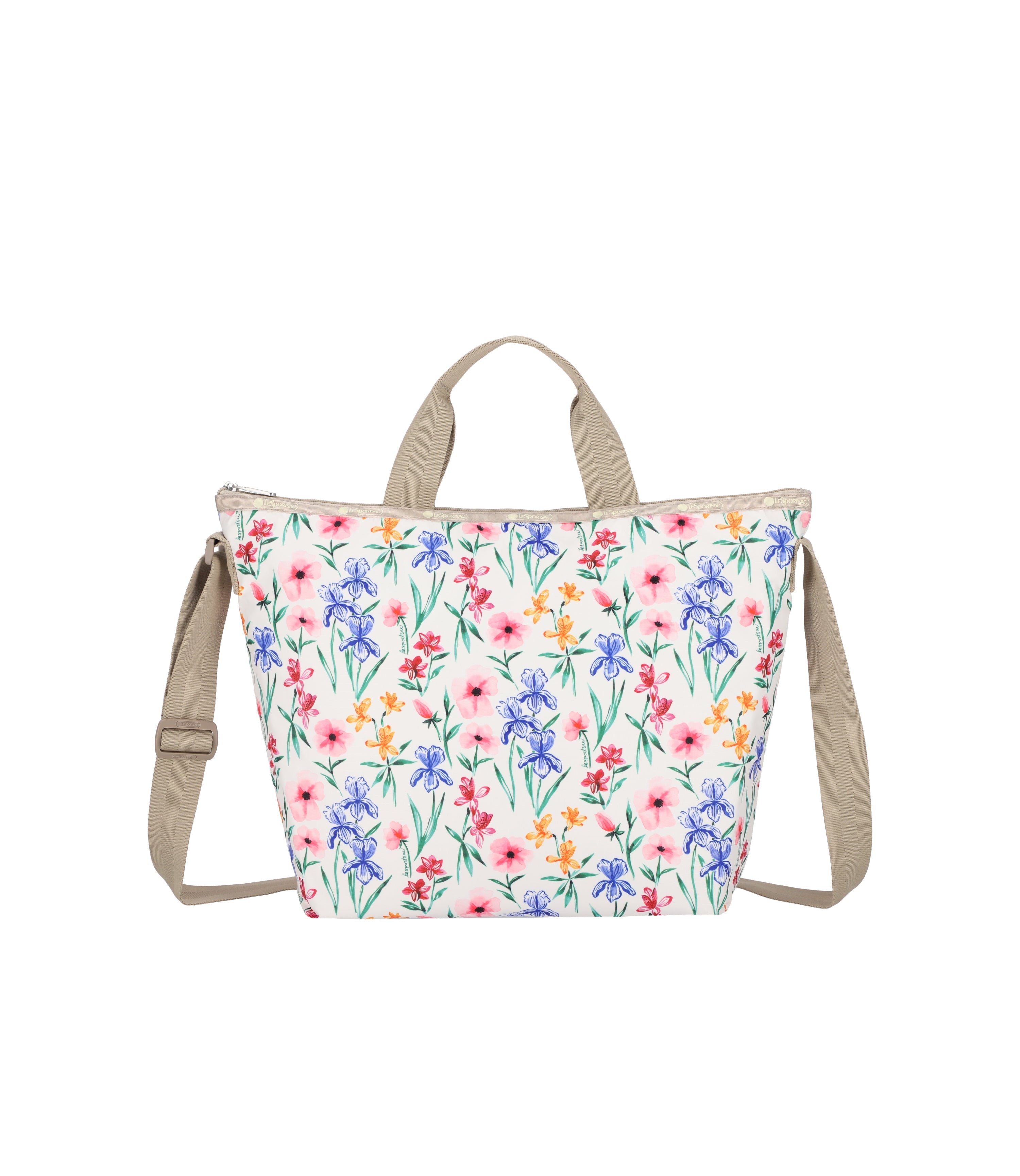 Deluxe Easy Carry Tote - Watercolor Botanical print – LeSportsac