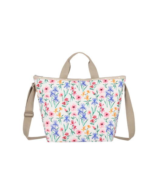 Deluxe Easy Carry Tote - Watercolor Botanical print – LeSportsac