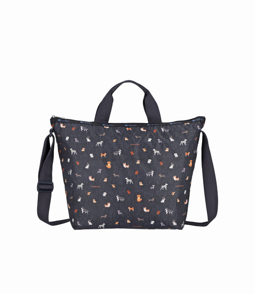 【LP】 Lafayette – Edição Especial Deluxe Easy Carry Tote - Woof Wonderland print – LeSportsac