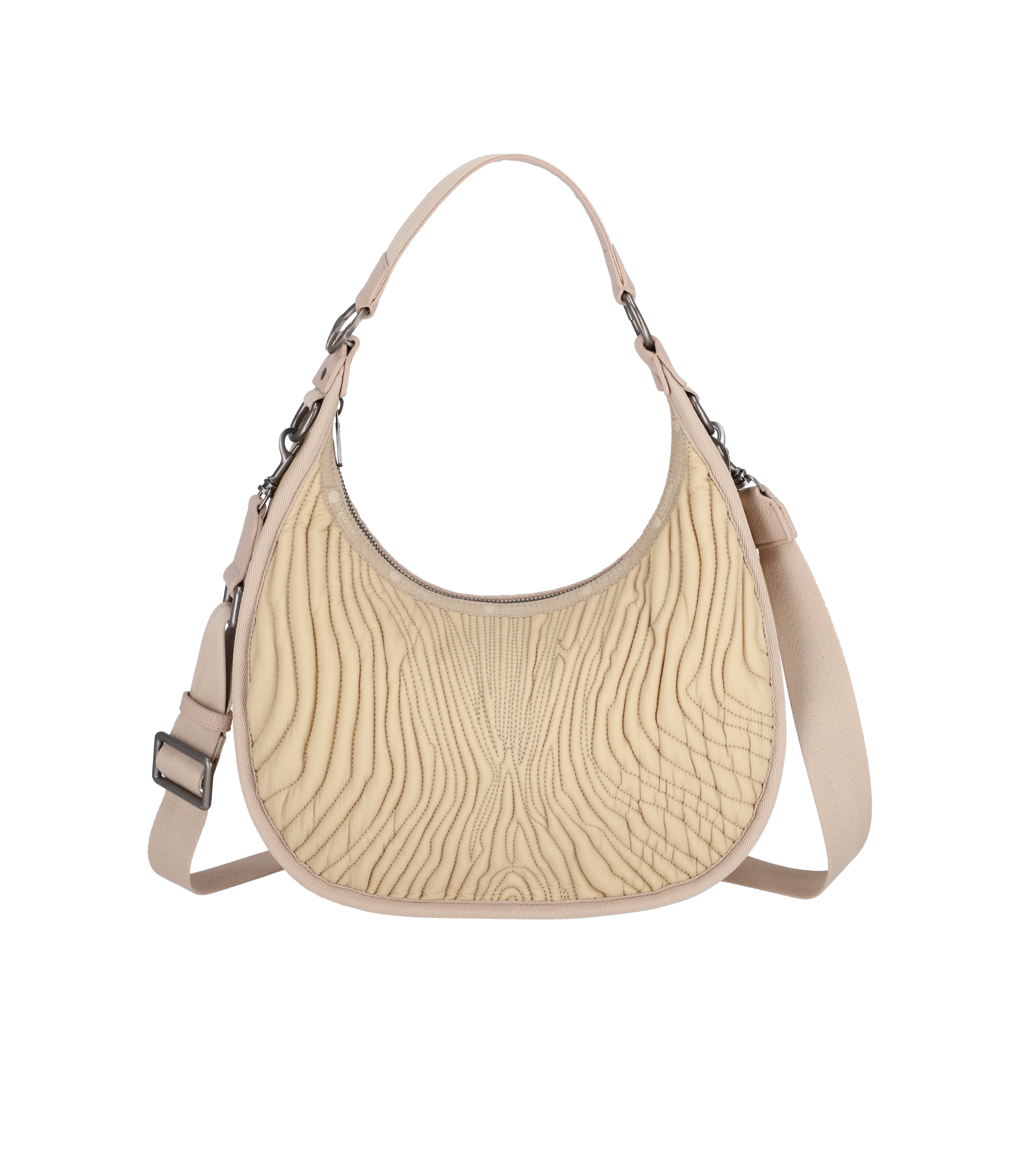限定■LeSportsac■×roberto cavalli BOLOGNA MEDIUM Bologna Matelassé Medium - Beige Matelassé Bologna Medium
