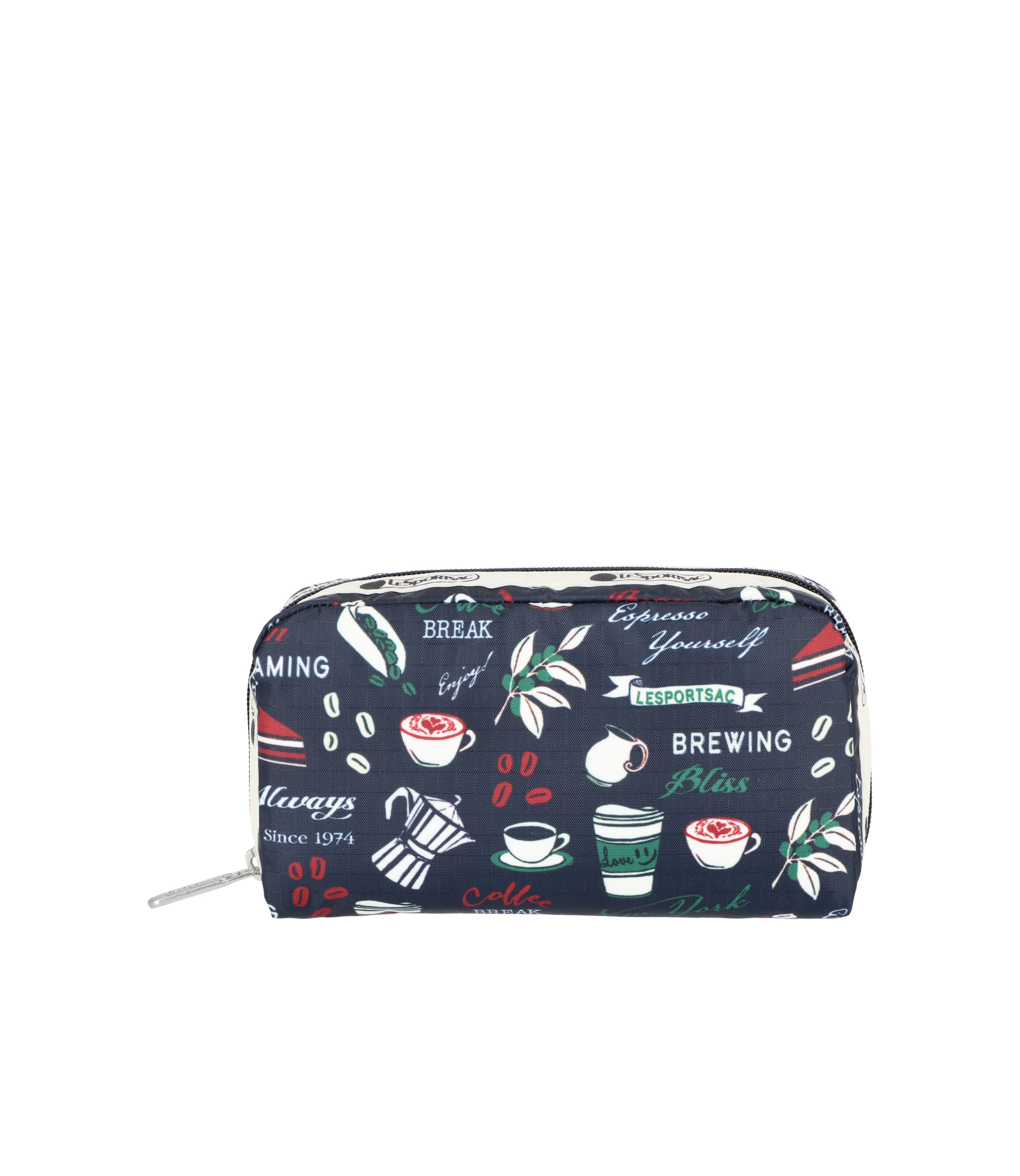 Rectangular Cosmetic - Cup of Cozy print – LeSportsac