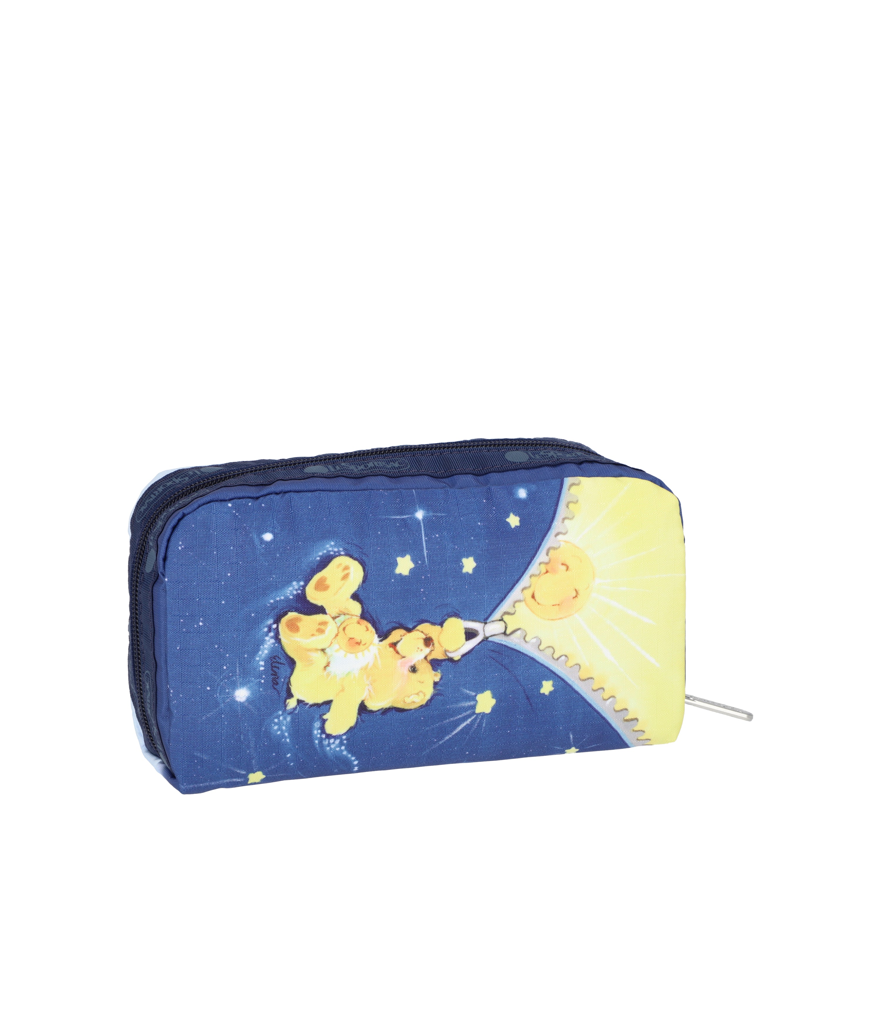 ★LeSportsac★ Orange Harvest Rectangular Cosmetic Pouch 651 LeSportsac Orange Harvest Rectangular Cosmetic Pouch