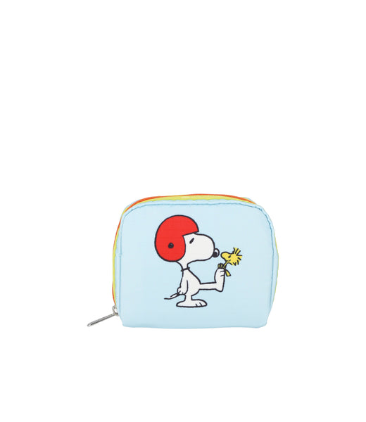 Square Cosmetic - Peanuts Snoopy Square Cosmetic – LeSportsac