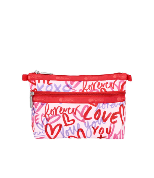 Cosmetic Clutch - Love Notes print – LeSportsac