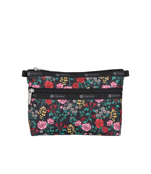 Cosmetic Clutch - Brilliant Botanical print – LeSportsac