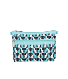 LeSportsac - Accessories - Cosmetic Clutch - Mirroring Cats print