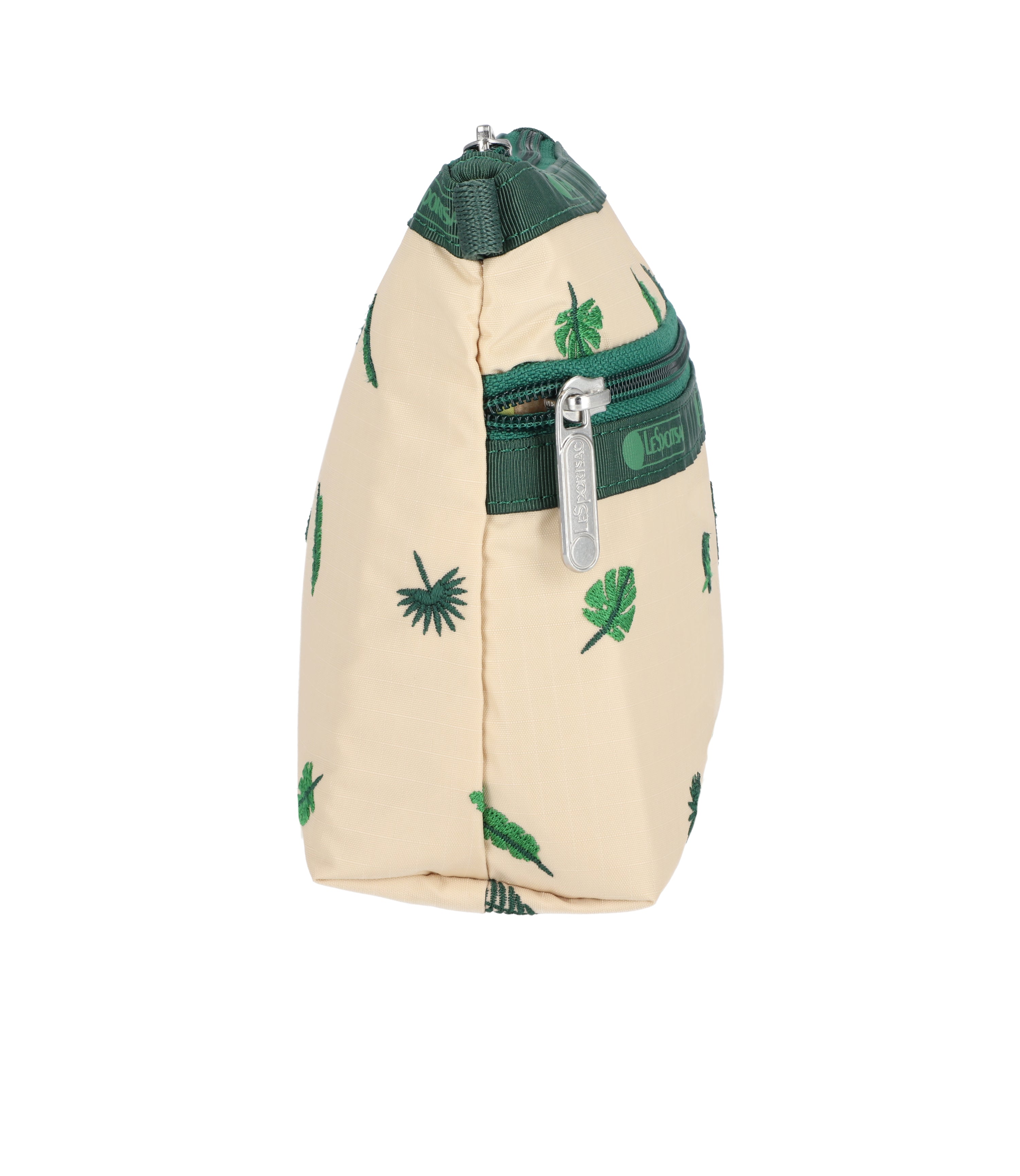 Cosmetic Clutch - Tropical Palm Embroidery – LeSportsac