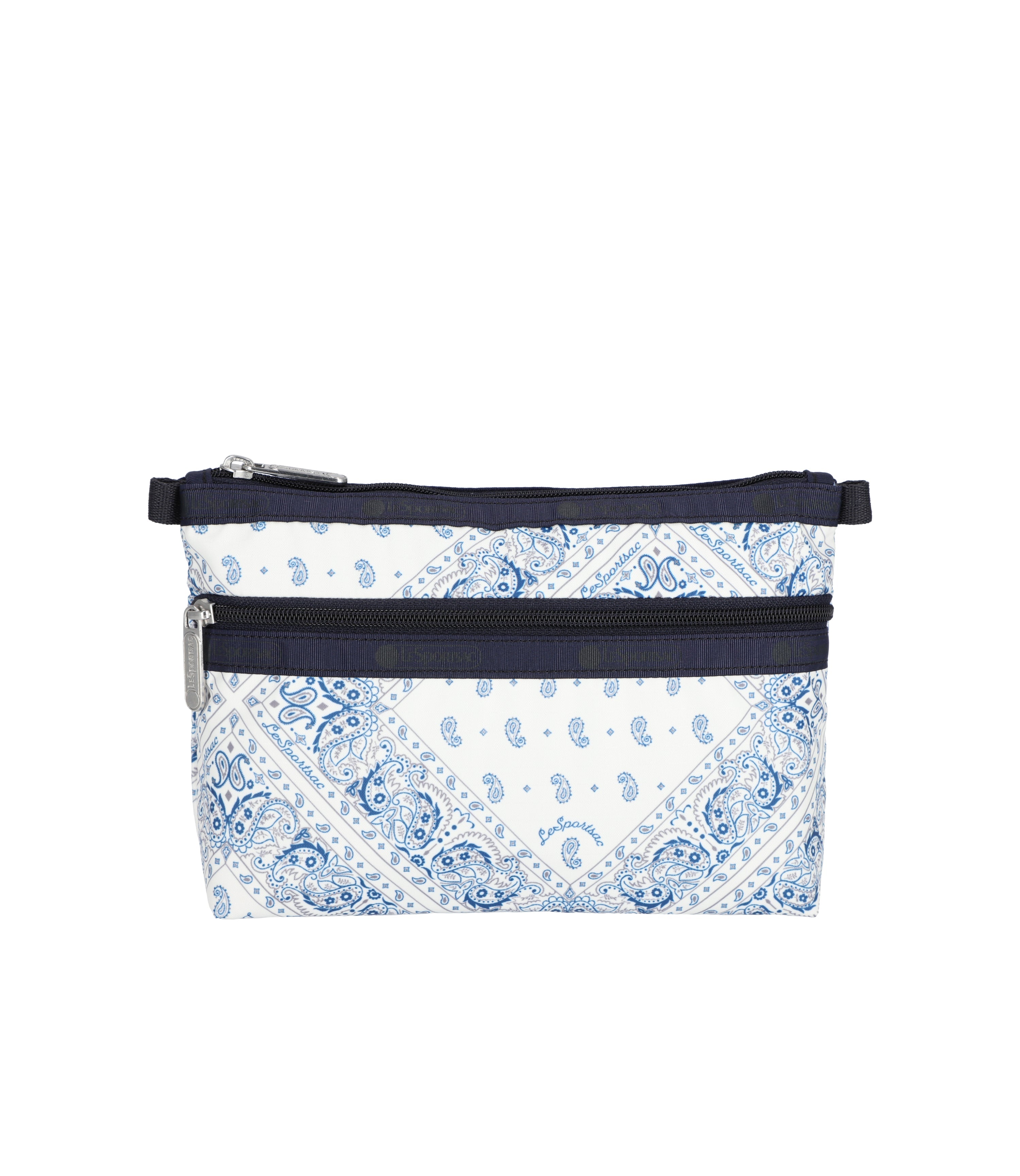 ★LeSportsac★ Mixed Fruit Embroidery Cosmetic Clutch 7105HC Cosmetic Clutch - Brilliant Botanical print – LeSportsac