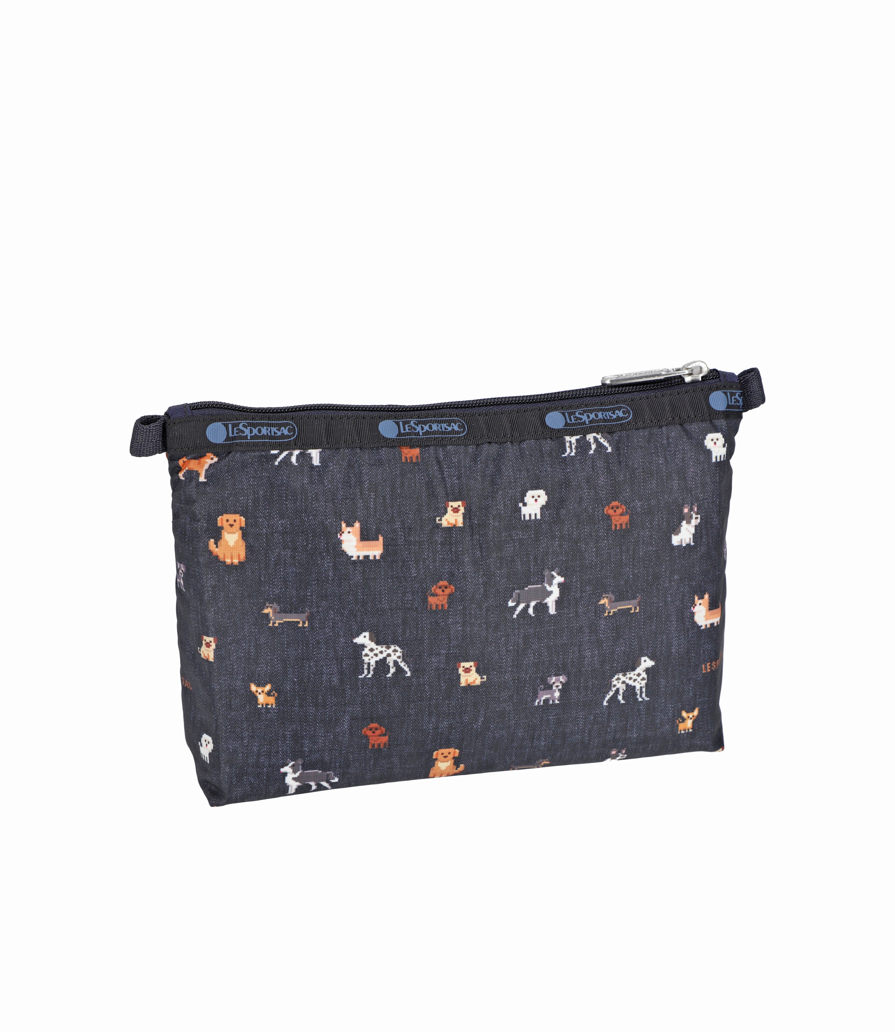 HOLIDAY PARKLIFE 151キャンバー Cosmetic Clutch - Woof Wonderland print – LeSportsac