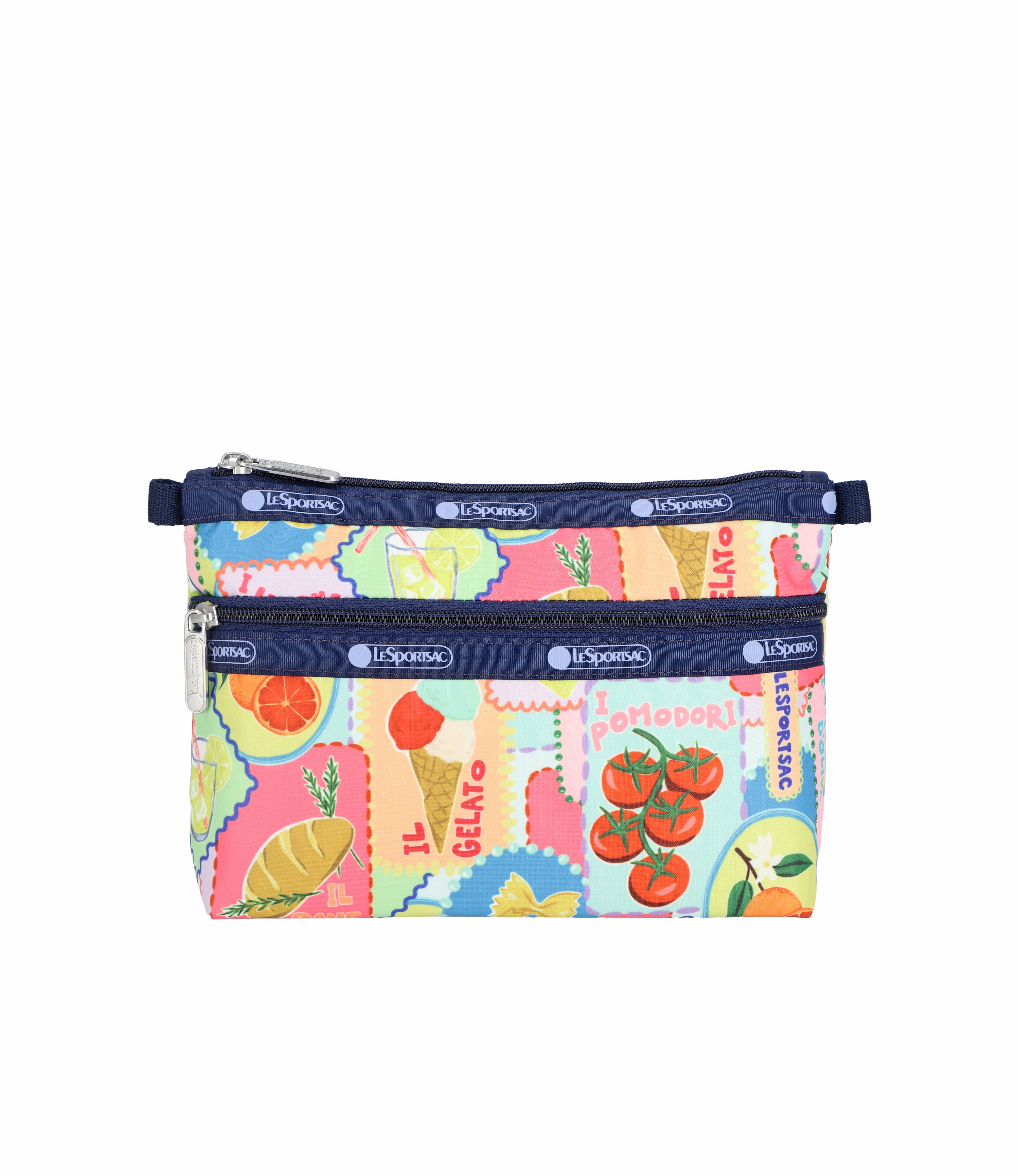 Leqtique CLHD ほぼ新品 Cosmetic Clutch - La Dolce Vita print – LeSportsac