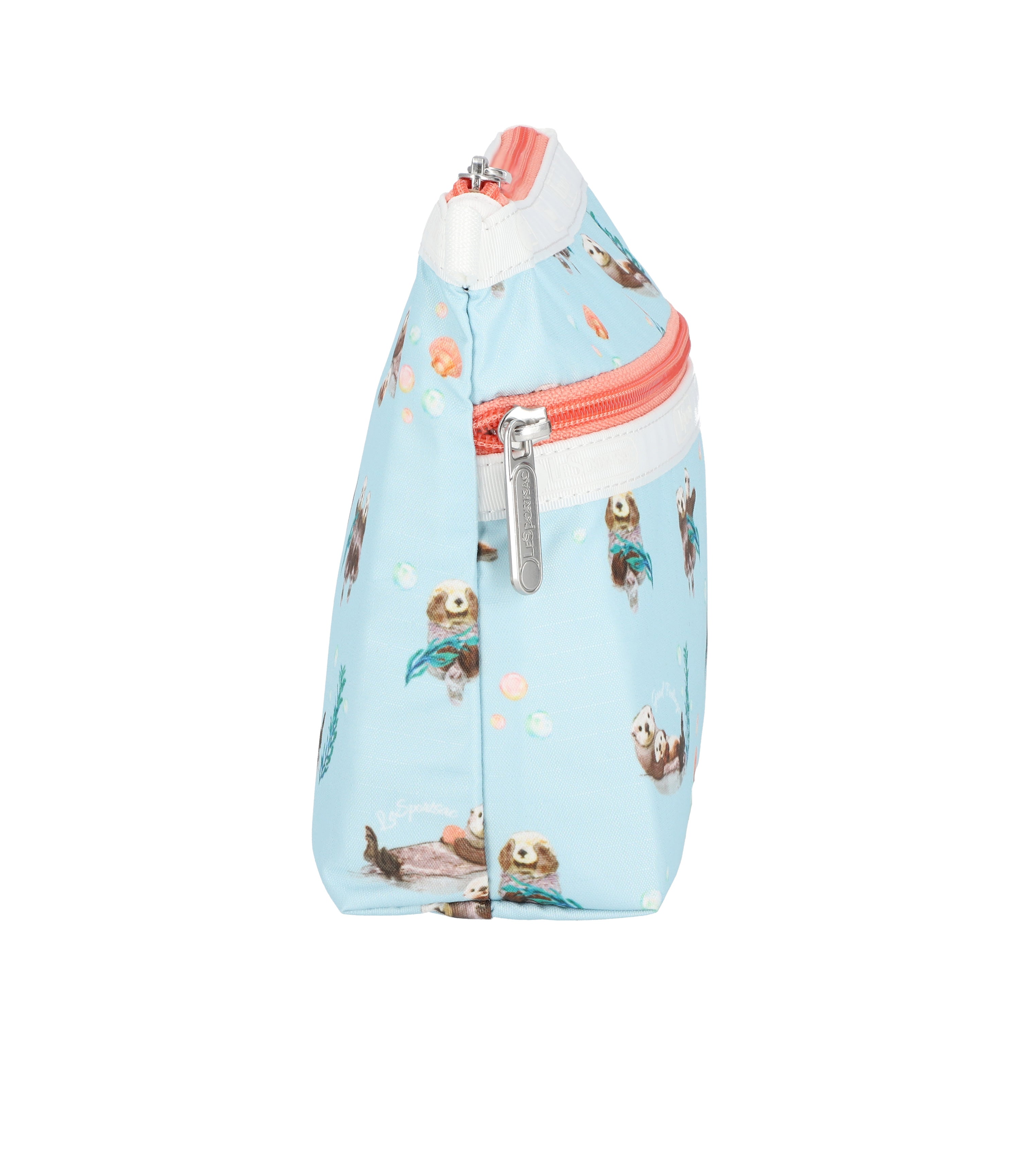 Cosmetic Clutch - Floating Sea Otters print – LeSportsac